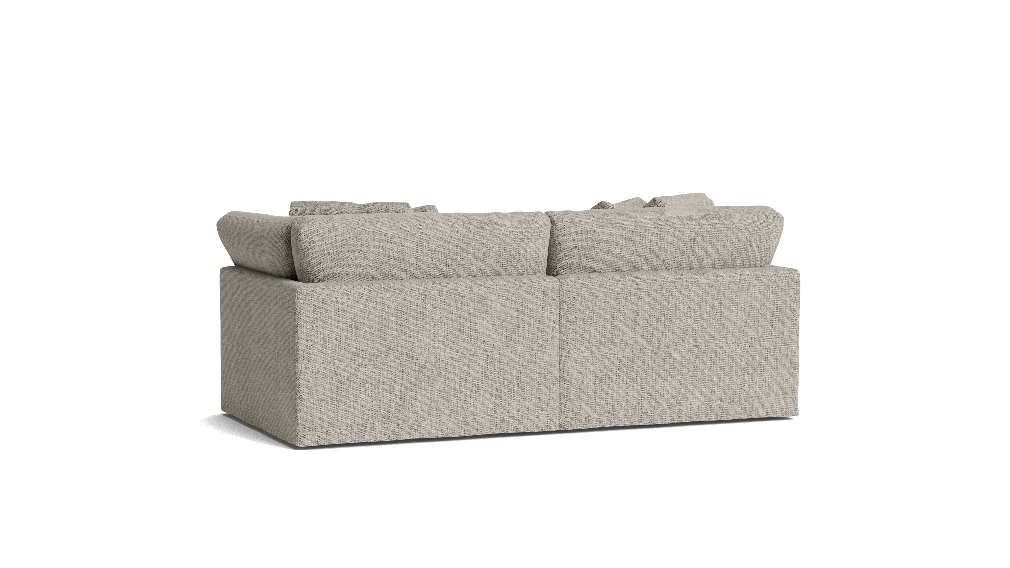 Get Together™ 2 - Piece Modular Sofa, Large, Oatmeal - Sundays Company CanadaSEC-YJ-029-007