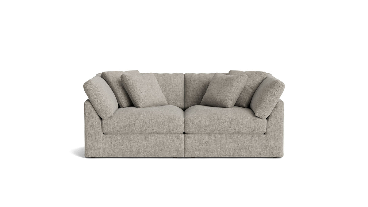 Get Together™ 2-Piece Modular Sofa, Large, Oatmeal