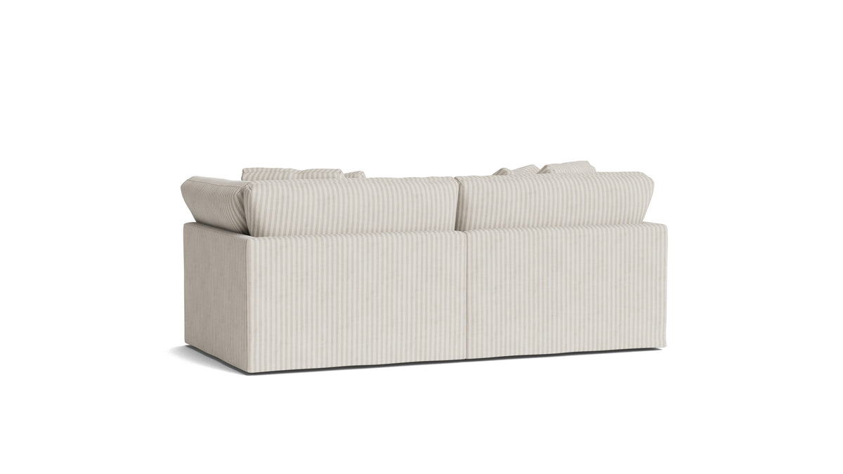 Get Together™ 2-Piece Modular Sofa, Large, Newport Stripe — alternate view