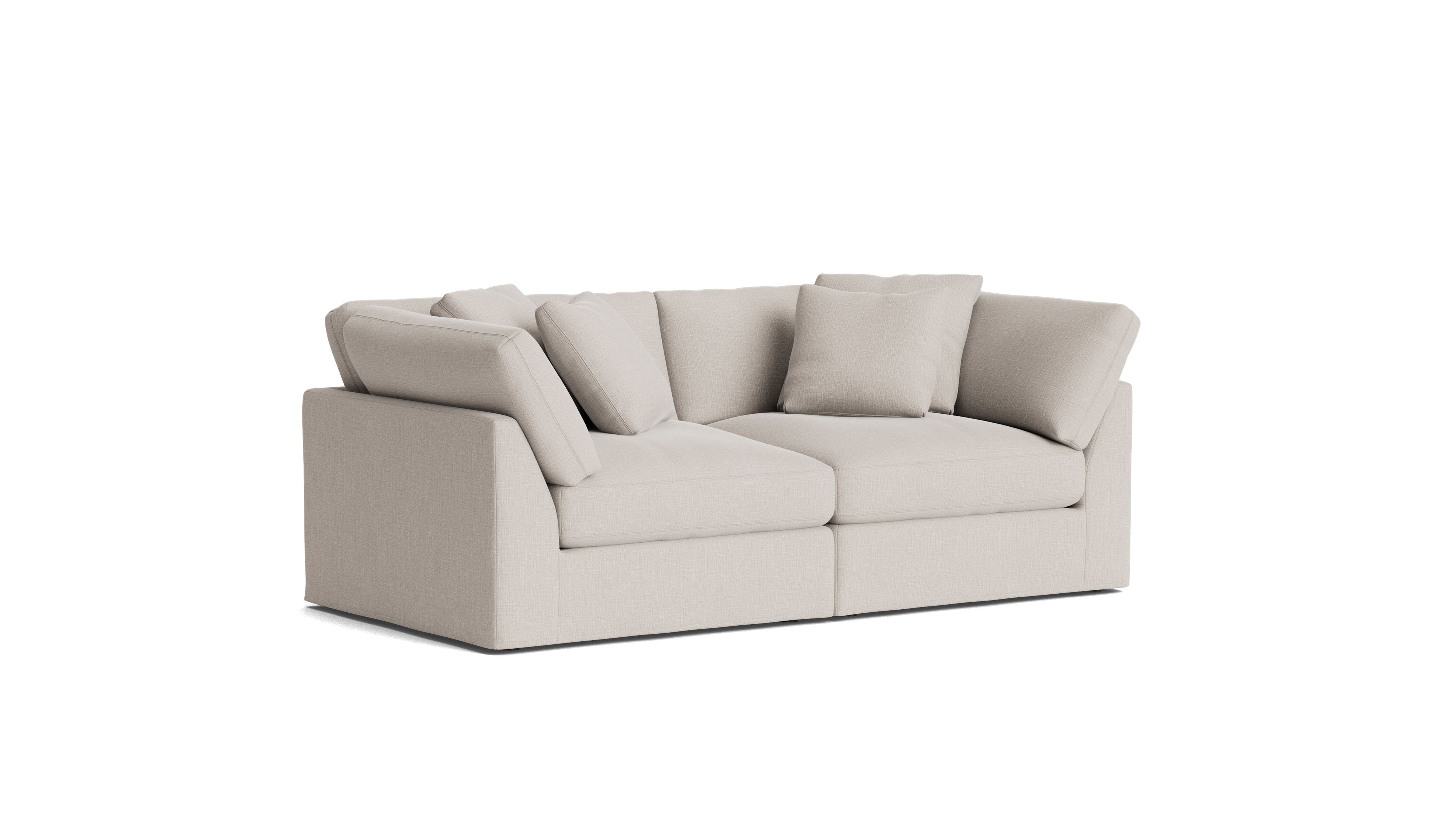 Get Together™ 2 Piece Modular Sofa, Large, Clay - Sundays Company CanadaSEC-YJ-029-015