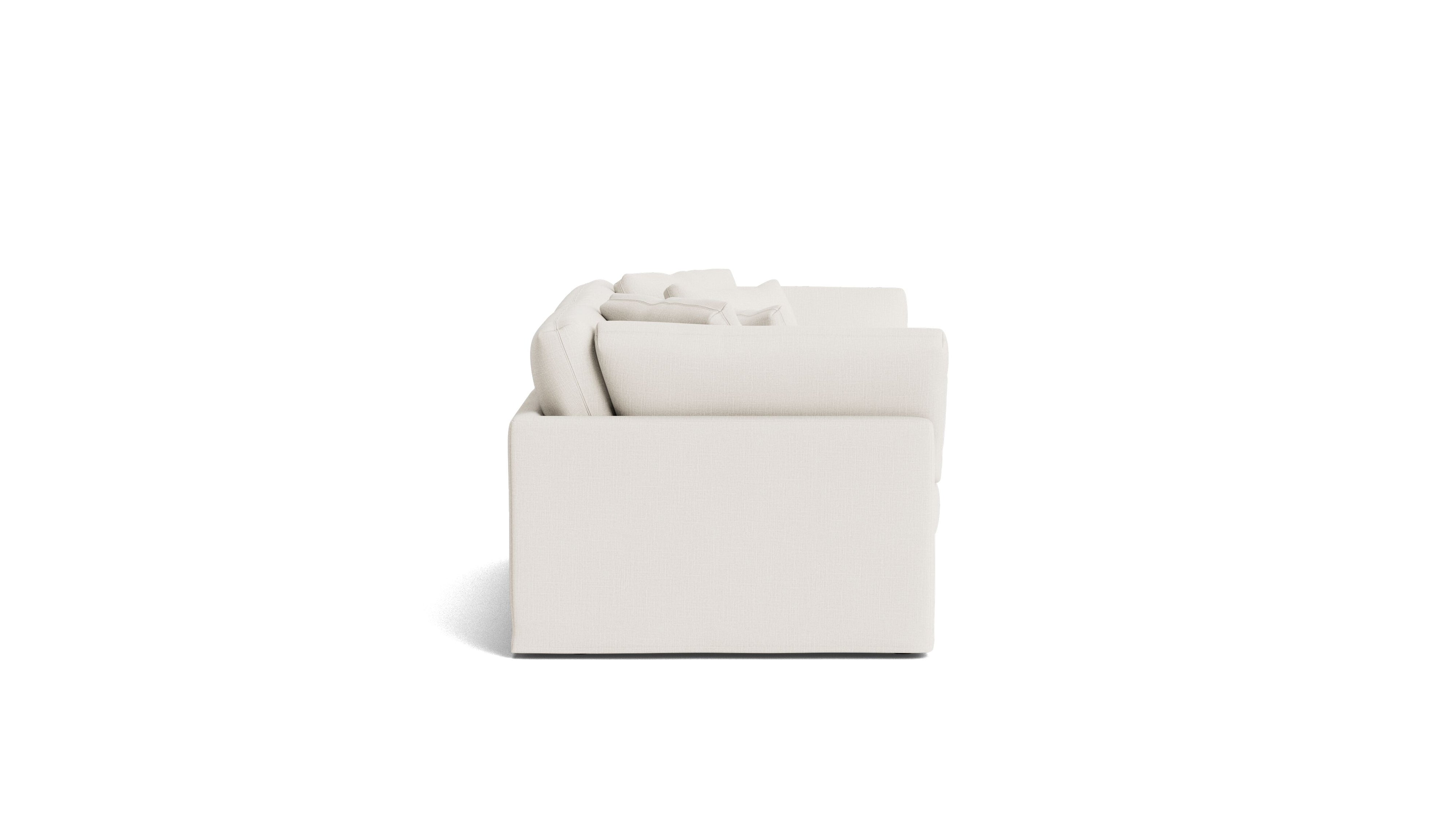 Get Together™ 2 - Piece Modular Sofa, Large, Cream Linen - Sundays Company CanadaSEC-YJ-029-018