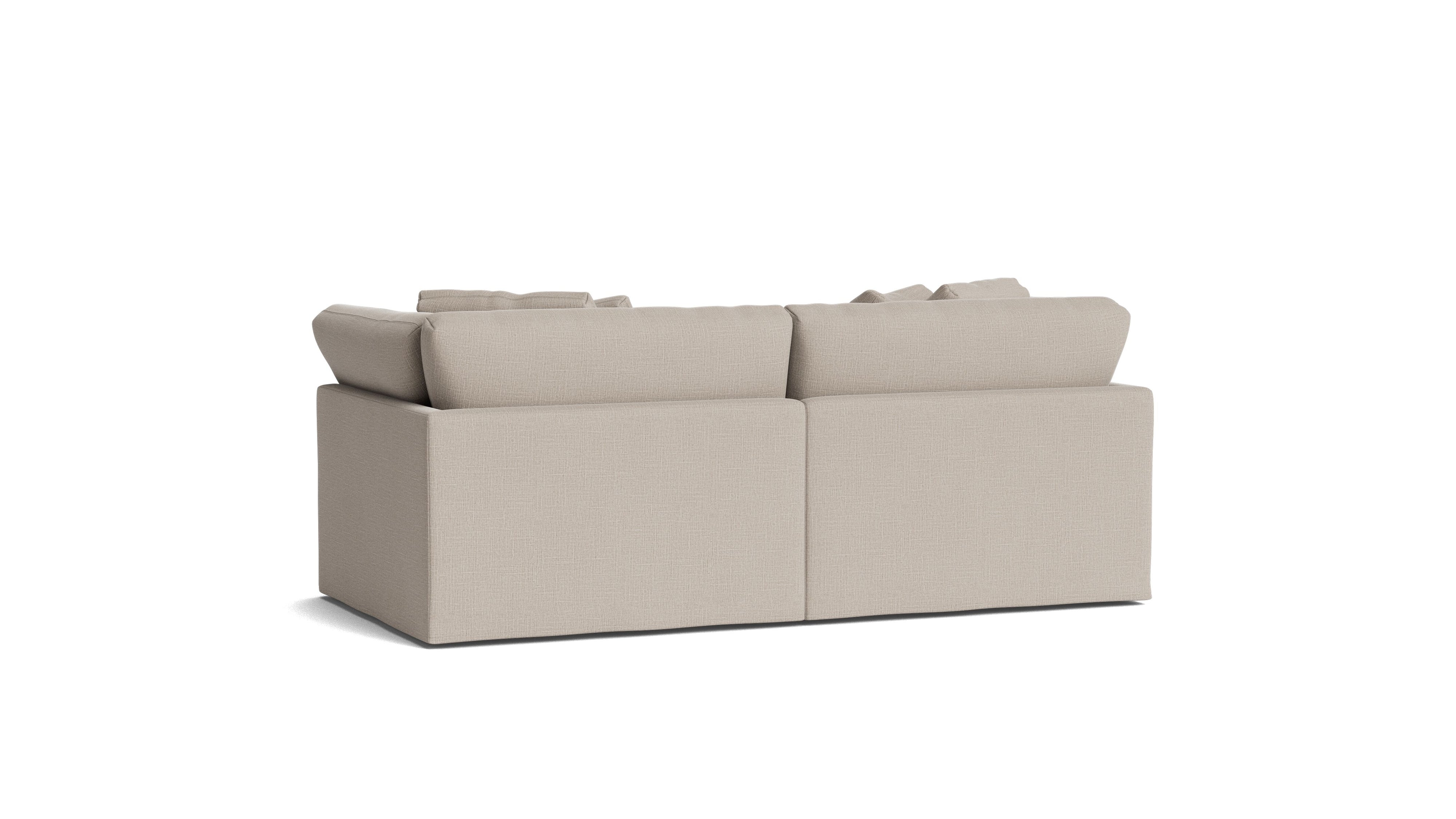 Get Together™ 2 - Piece Modular Sofa, Large, Light Pebble - Sundays Company CanadaSEC-YJ-029-029