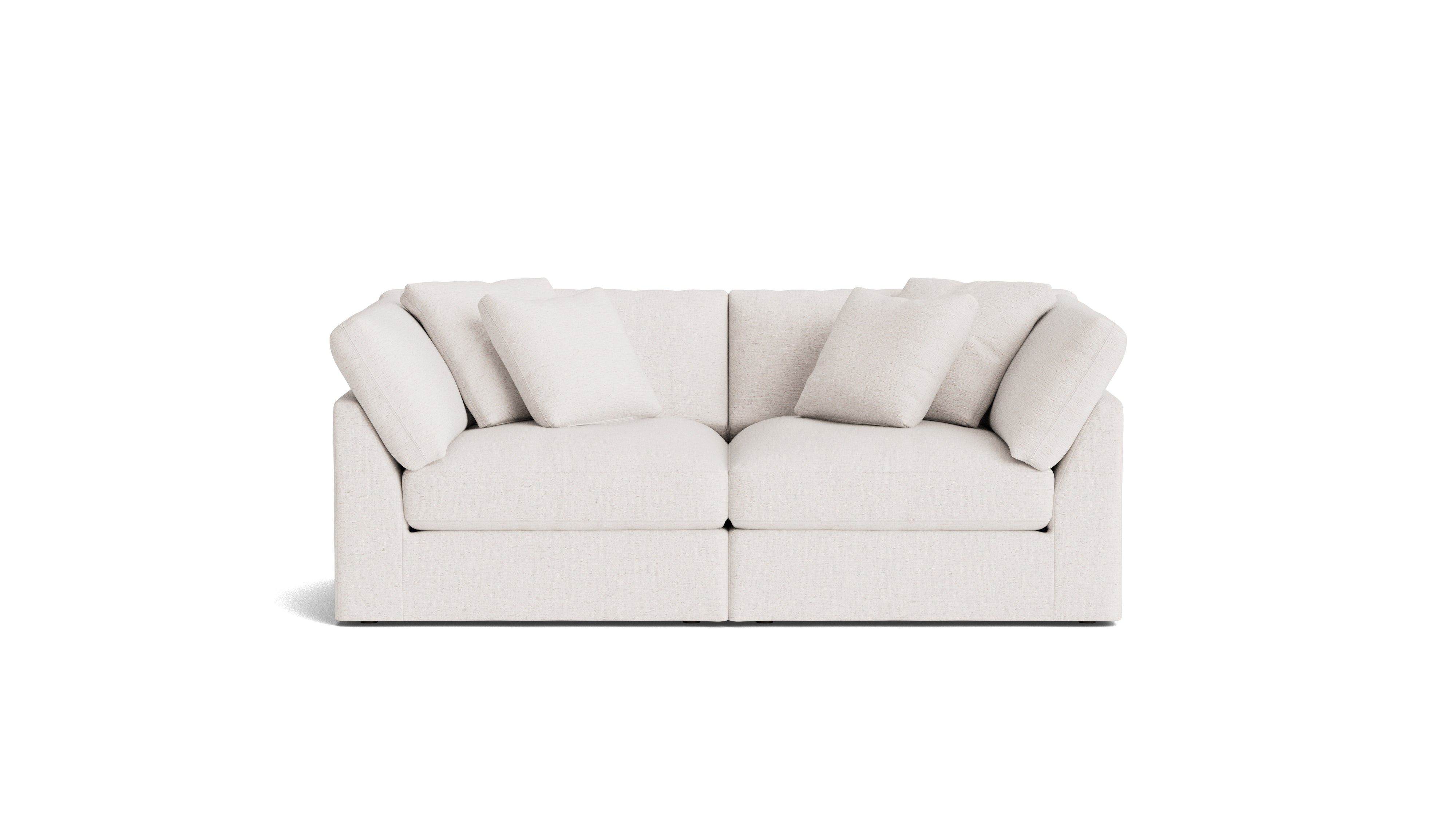 Get Together™ 2-Piece Modular Sofa, Large, Nomad Snow