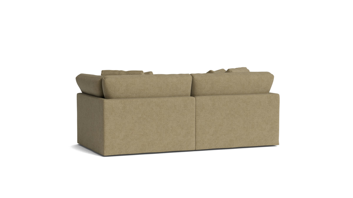 Get Together™ 2-Piece Modular Sofa, Large, Olive — alternate view