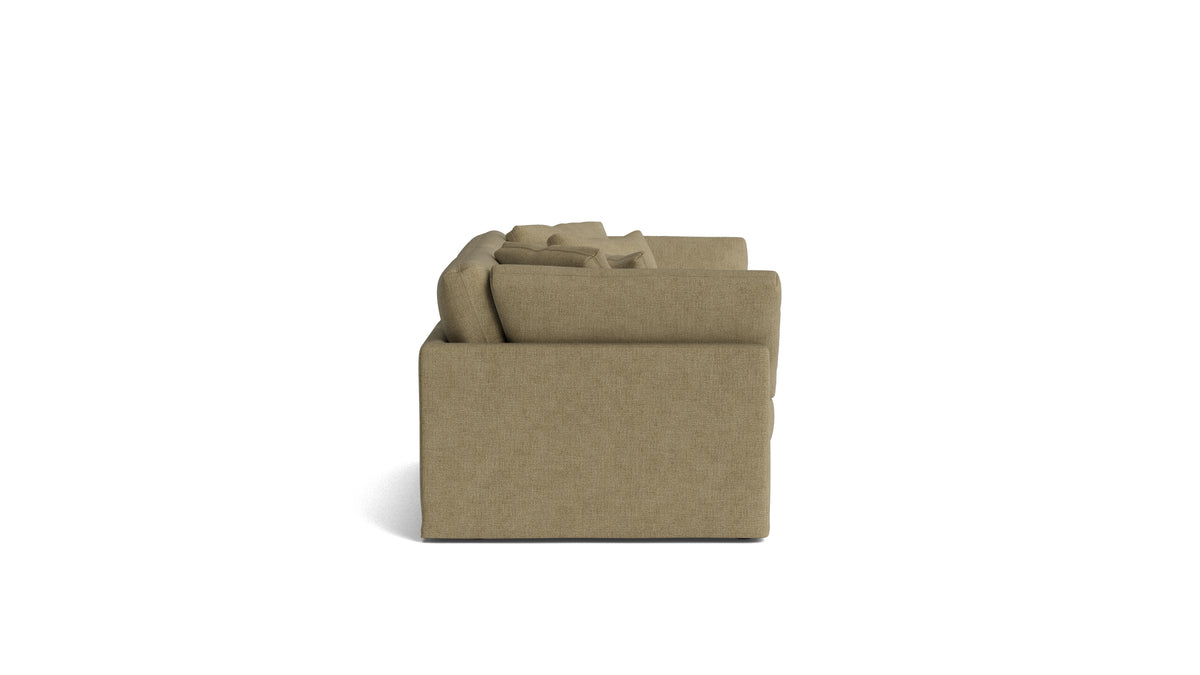 Get Together™ 2-Piece Modular Sofa, Large, Olive — alternate view