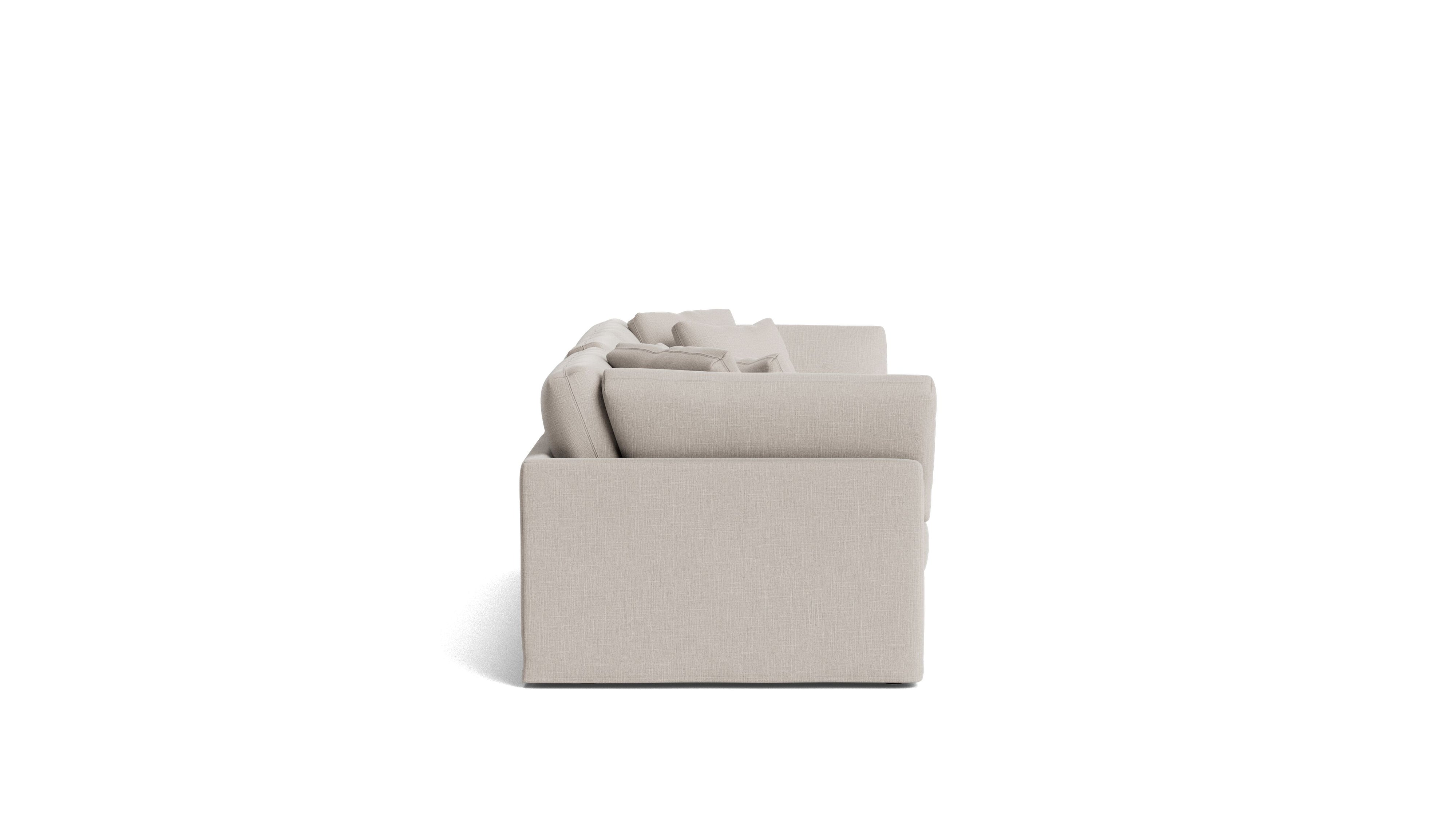 Get Together™ 3 - Piece Modular Sofa, Large, Clay - Sundays Company CanadaSEC-YJ-030-015
