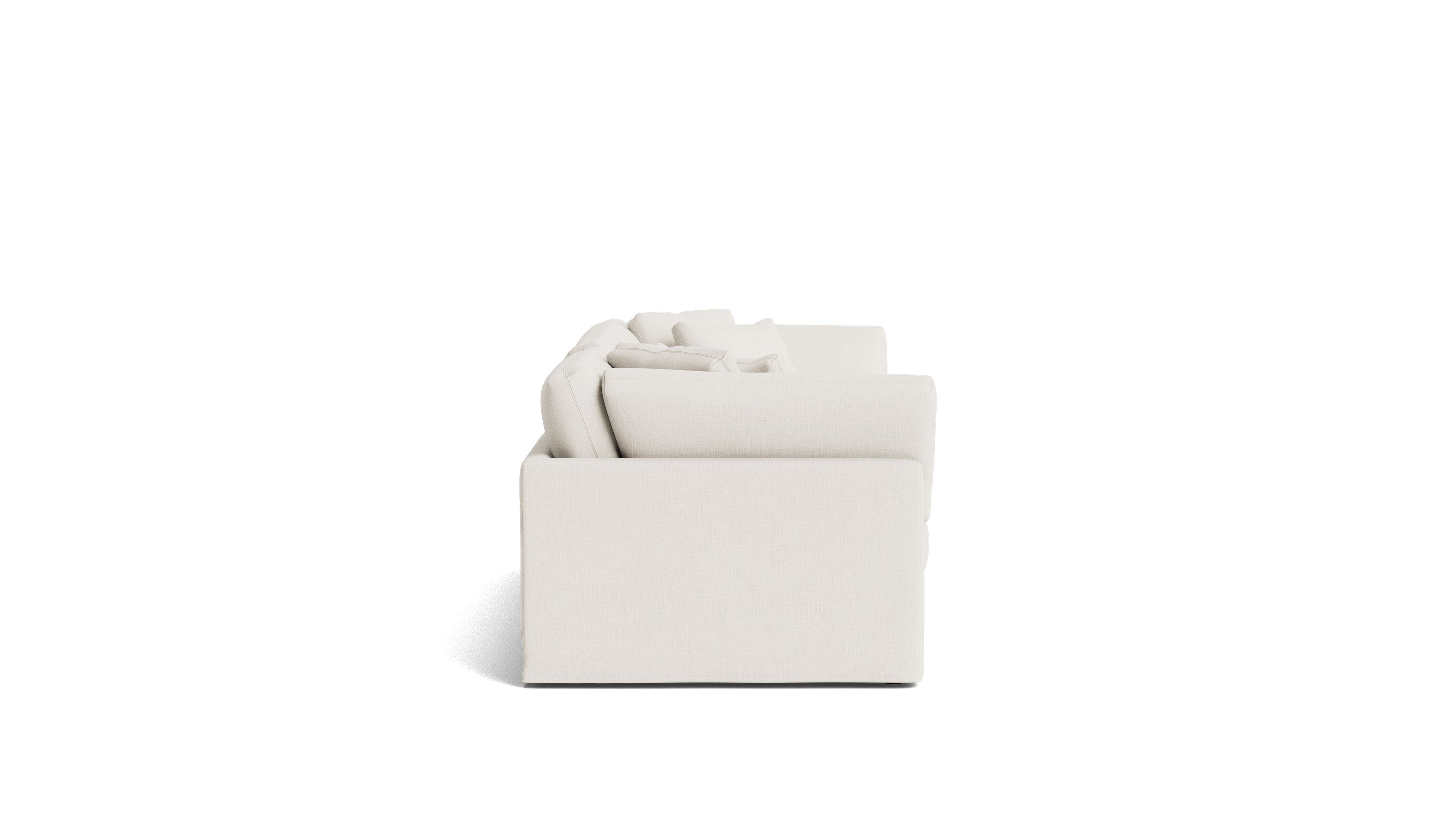Get Together™ 3 - Piece Modular Sofa, Large, Cream Linen - Sundays Company CanadaSEC-YJ-030-018