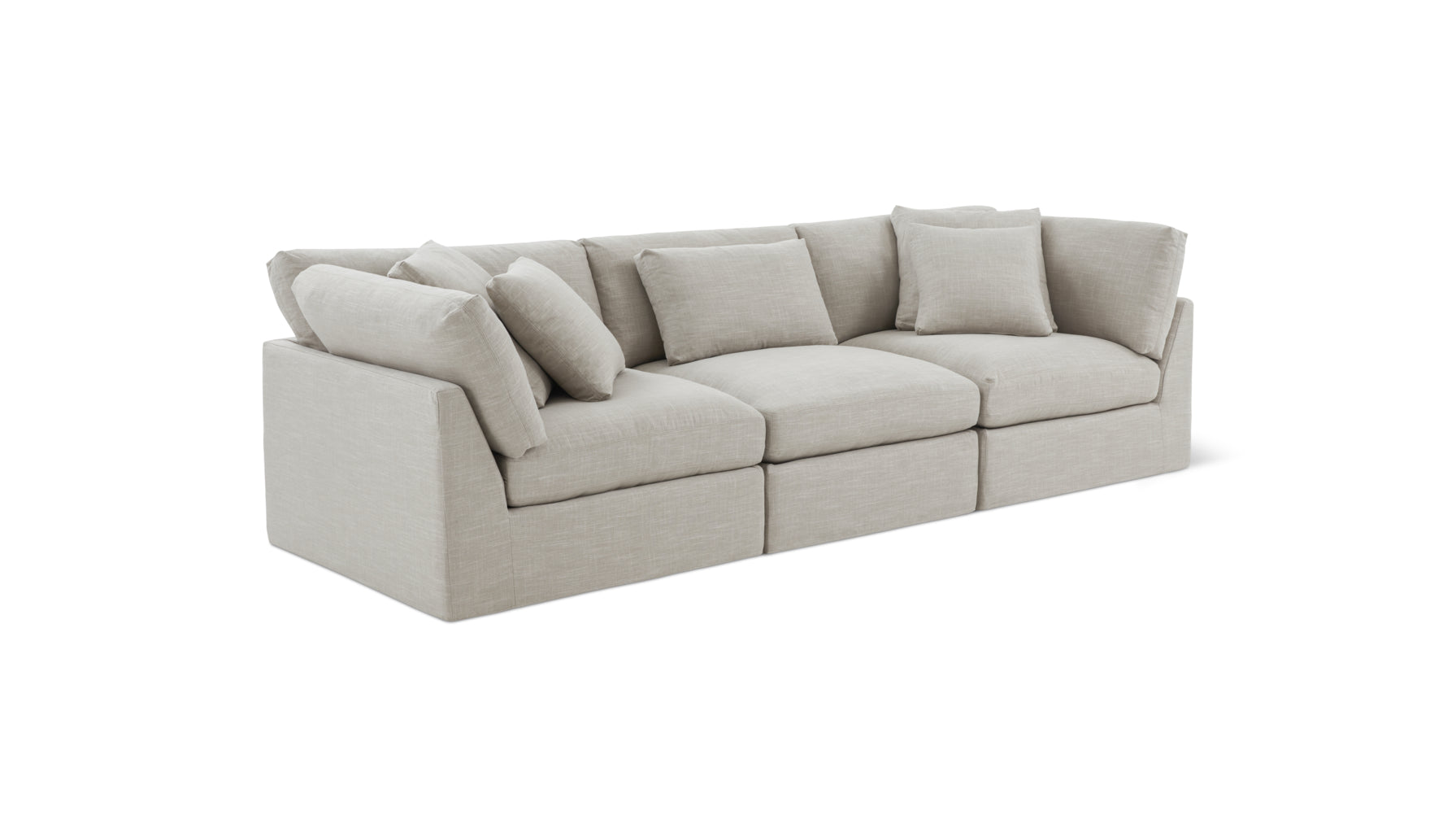 Get Together™ 3-Piece Modular Sofa, Large, Light Pebble_image