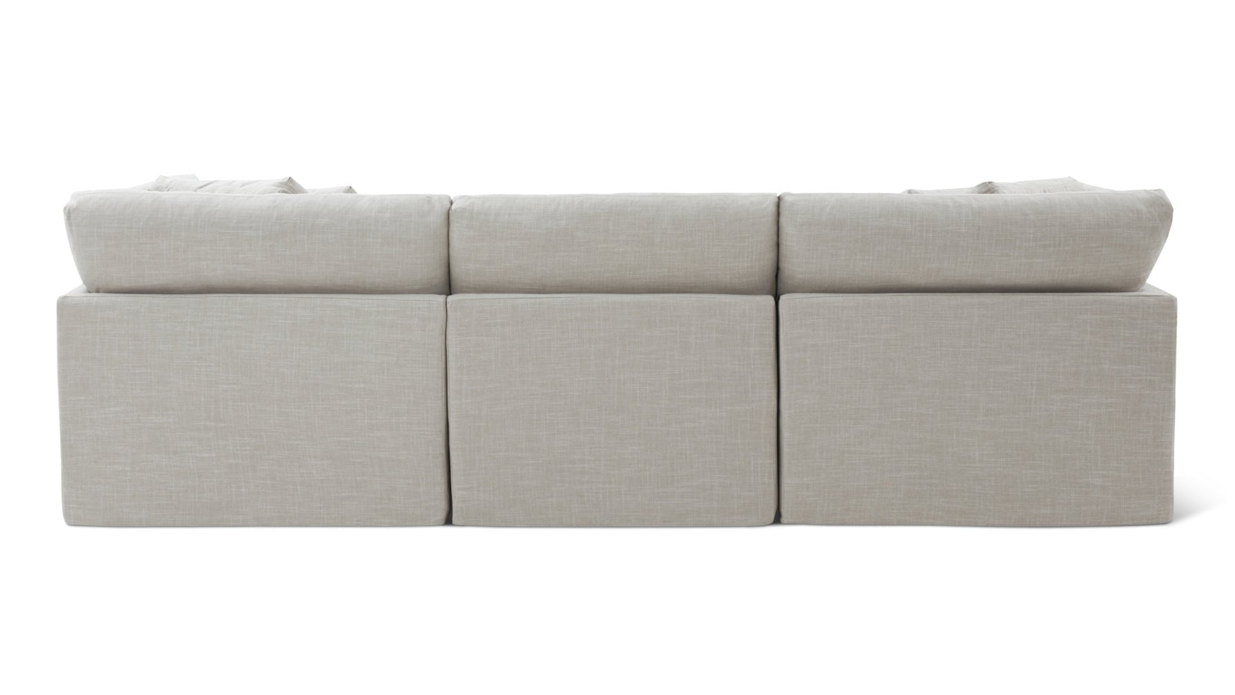 Get Together™ 3-Piece Modular Sofa, Large, Light Pebble - Image 10