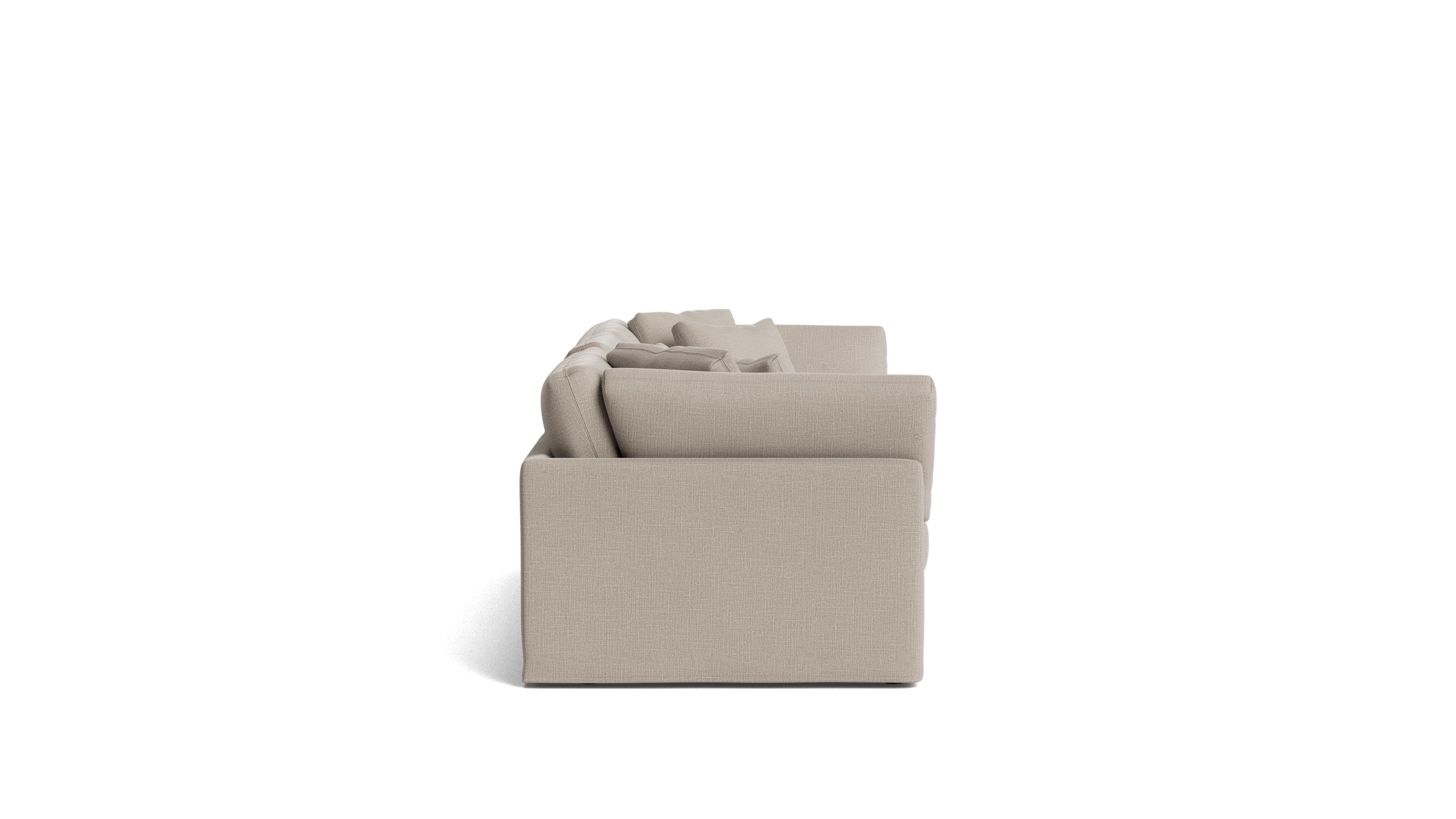 Get Together™ 3 - Piece Modular Sofa, Large, Light Pebble - Sundays Company CanadaSEC-YJ-030-029