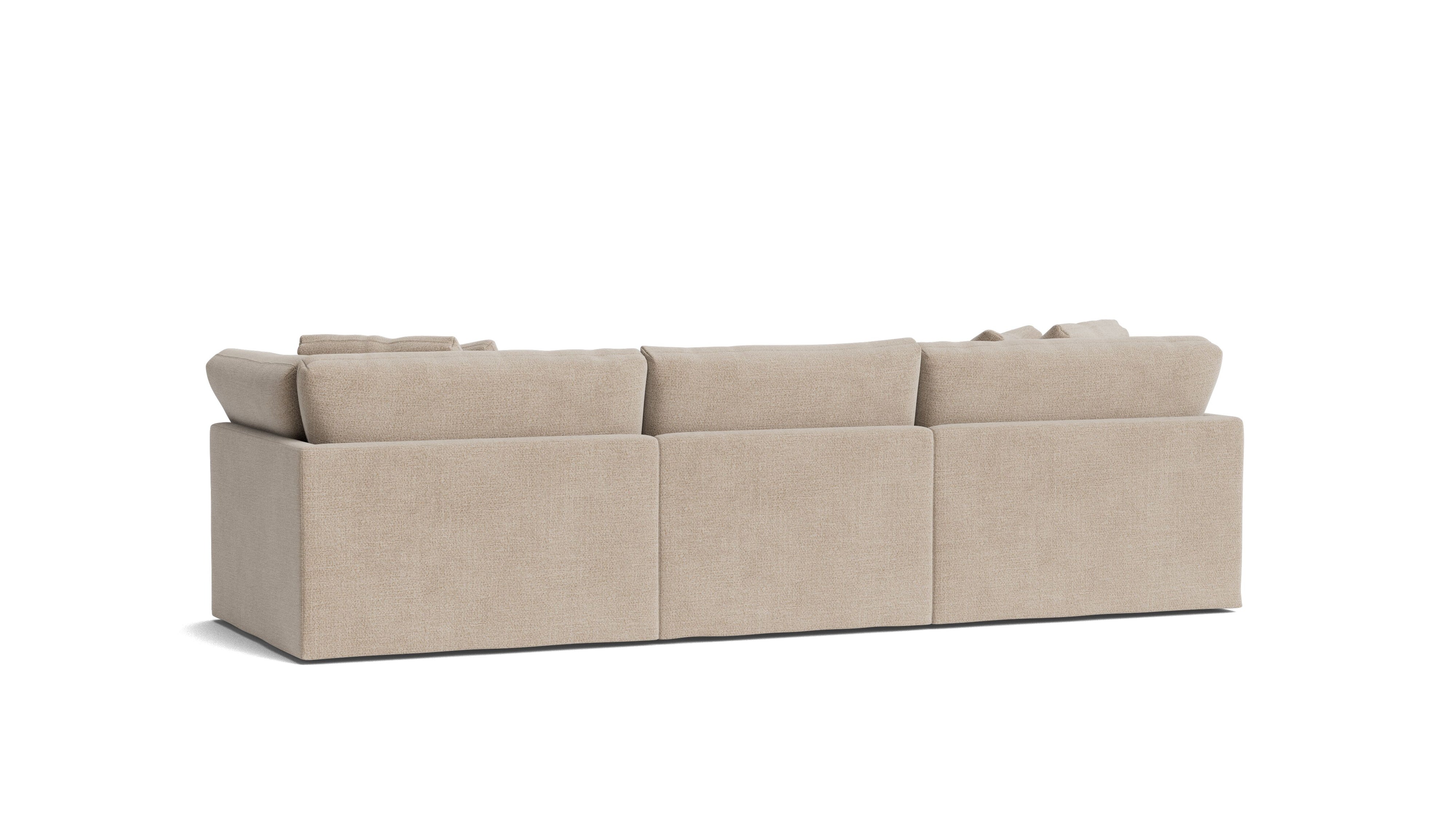 Get Together™ 3 - Piece Modular Sofa, Large, Champagne - Sundays Company CanadaSEC-YJ-030-041