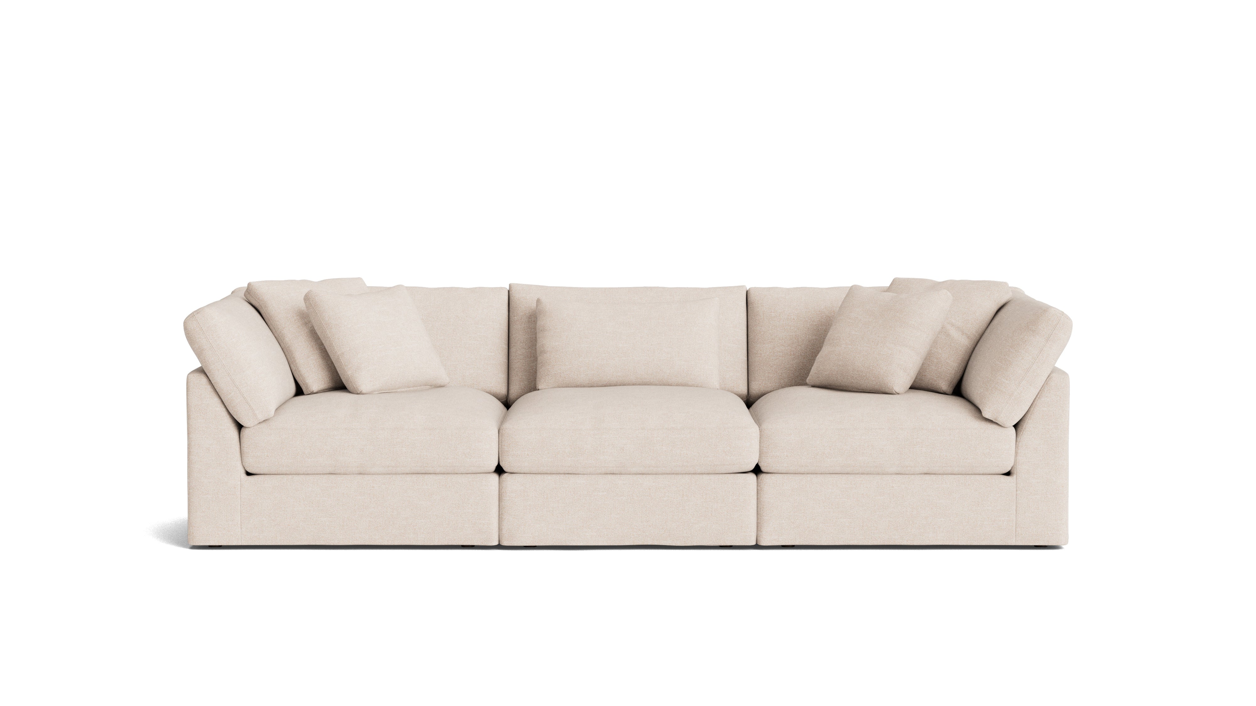 Get Together™ 3-Piece Modular Sofa, Large, Sunbeam