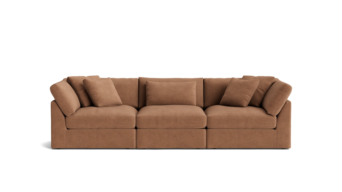 Get Together™ 3-Piece Modular Sofa, Large, Spice