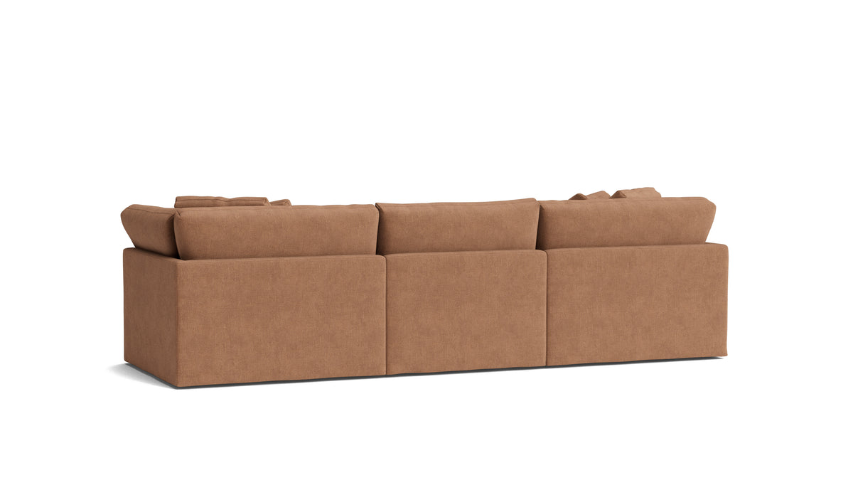 Get Together™ 3-Piece Modular Sofa, Large, Spice — alternate view
