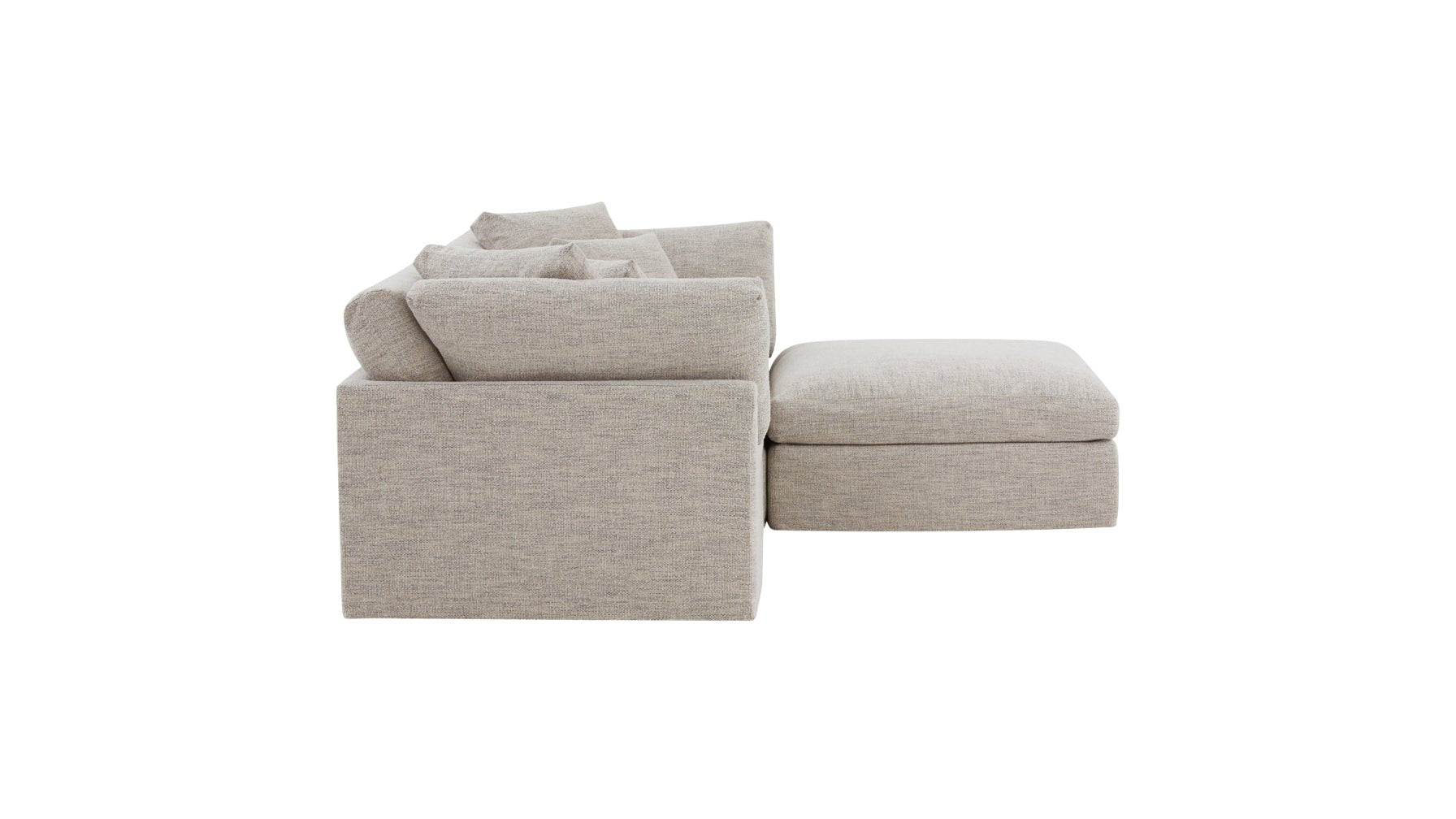 Get Together™ 3-Piece Modular Sectional, Large, Oatmeal - Image 9