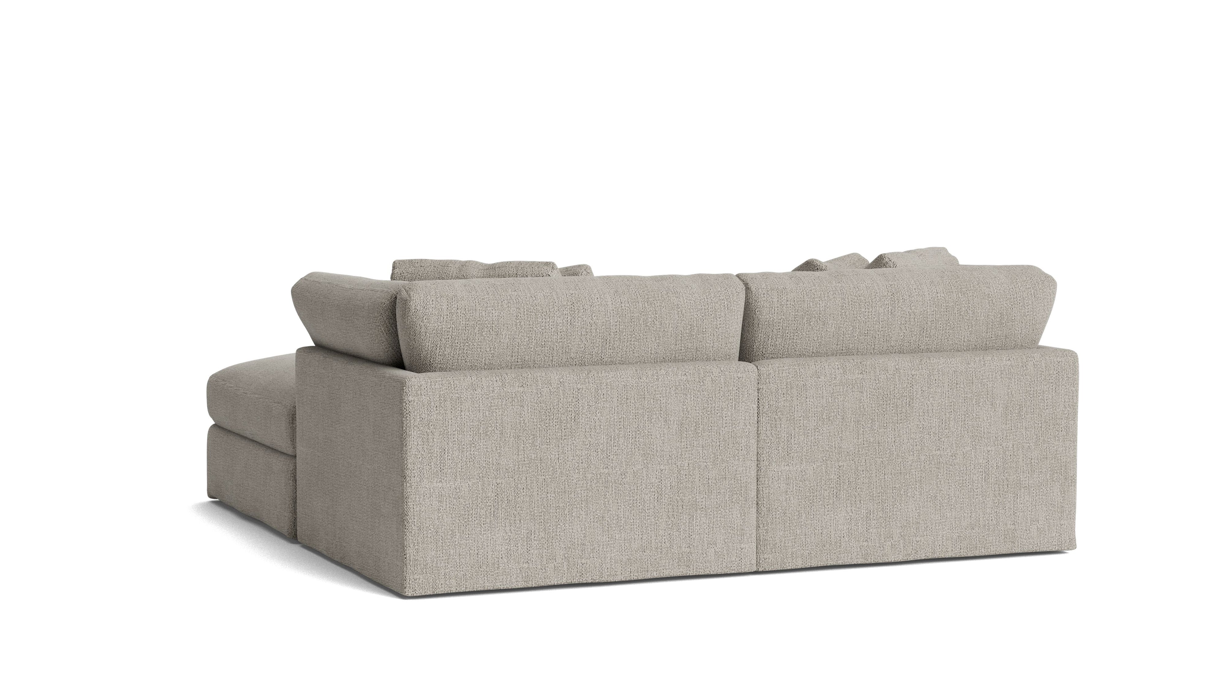 Get Together™ 3 - Piece Modular Sectional, Large, Oatmeal - Sundays Company CanadaSEC-YJ-031-007