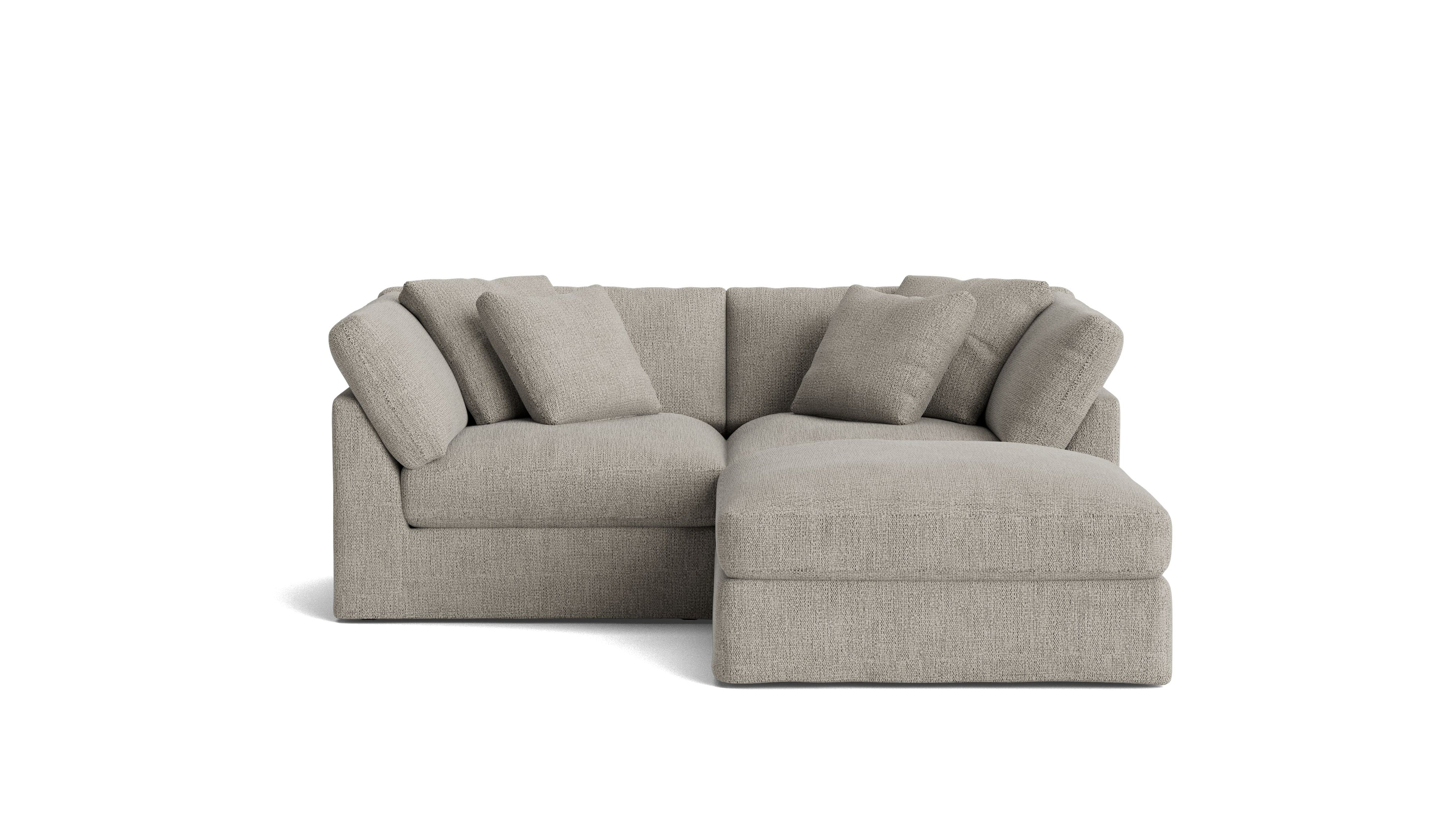 Get Together™ 3 - Piece Modular Sectional, Large, Oatmeal - Sundays Company CanadaSEC-YJ-031-007