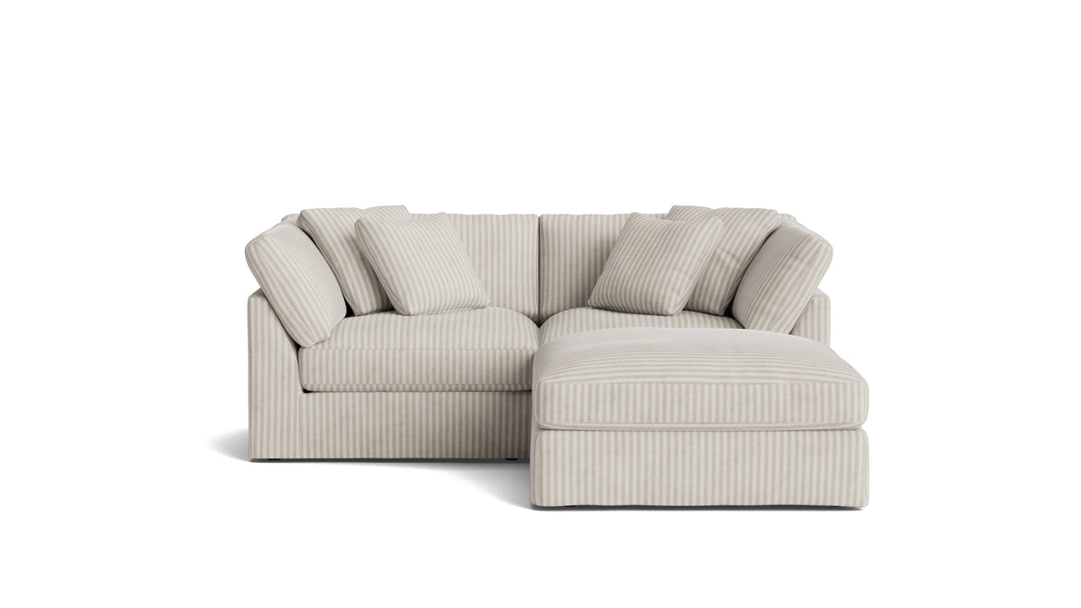 Get Together™ 3-Piece Modular Sectional, Large, Newport Stripe