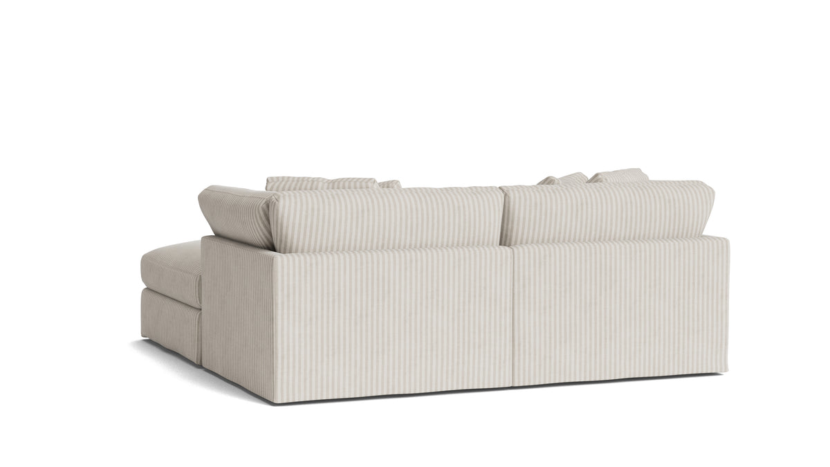 Get Together™ 3-Piece Modular Sectional, Large, Newport Stripe — alternate view