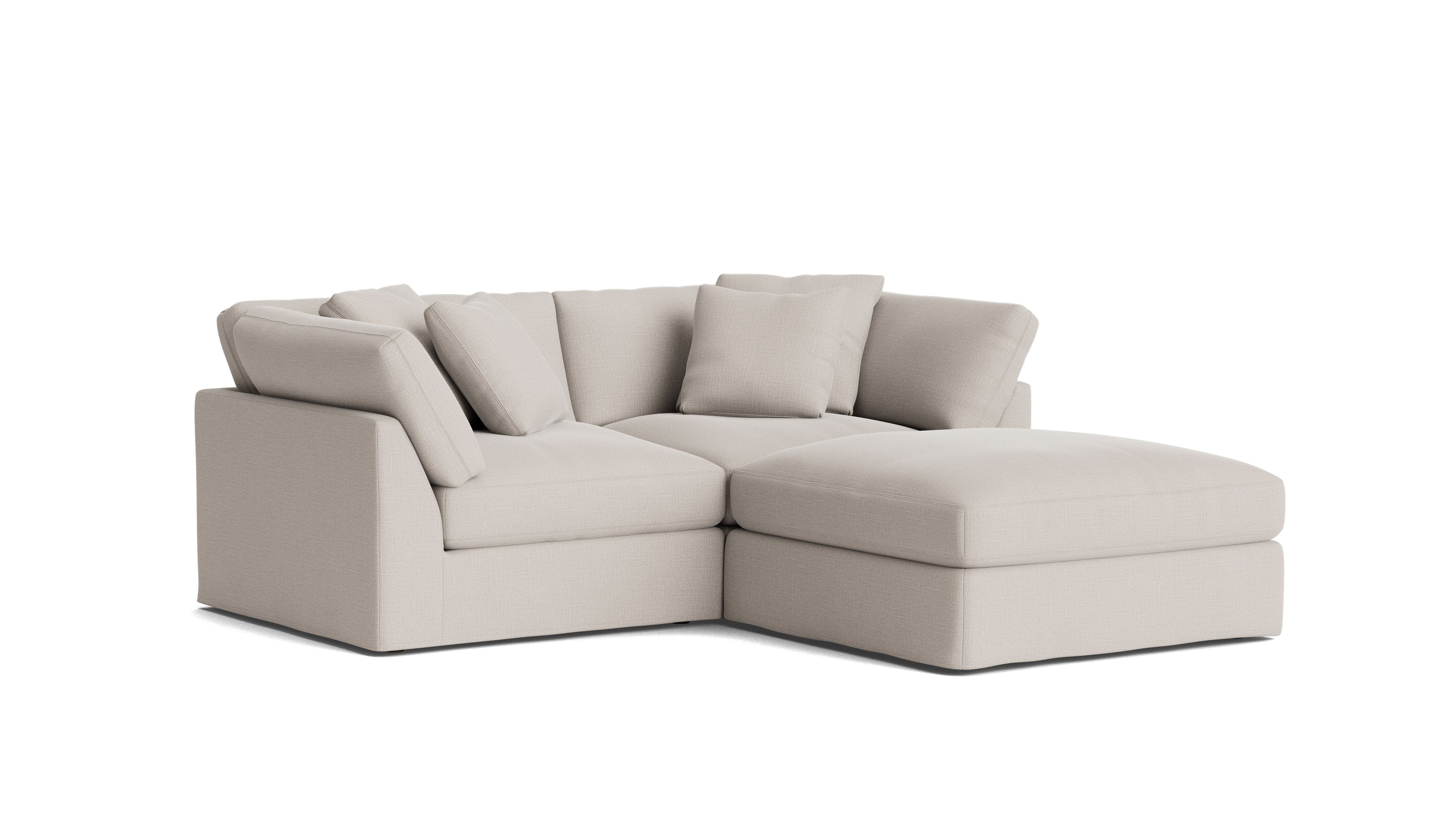 Get Together™ 3 - Piece Modular Sectional, Large, Clay - Sundays Company CanadaSEC-YJ-031-015