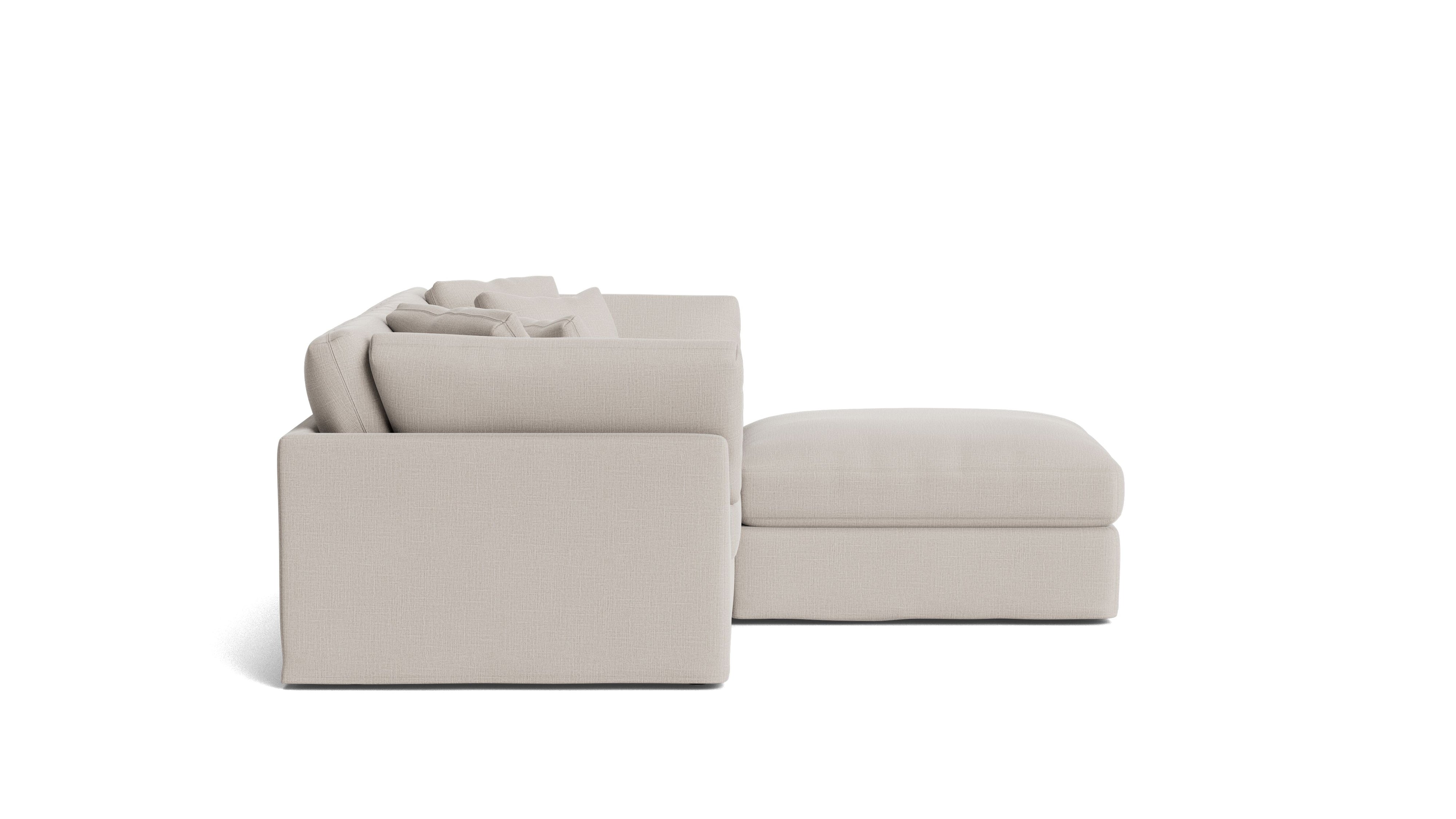 Get Together™ 3 - Piece Modular Sectional, Large, Clay - Sundays Company CanadaSEC-YJ-031-015