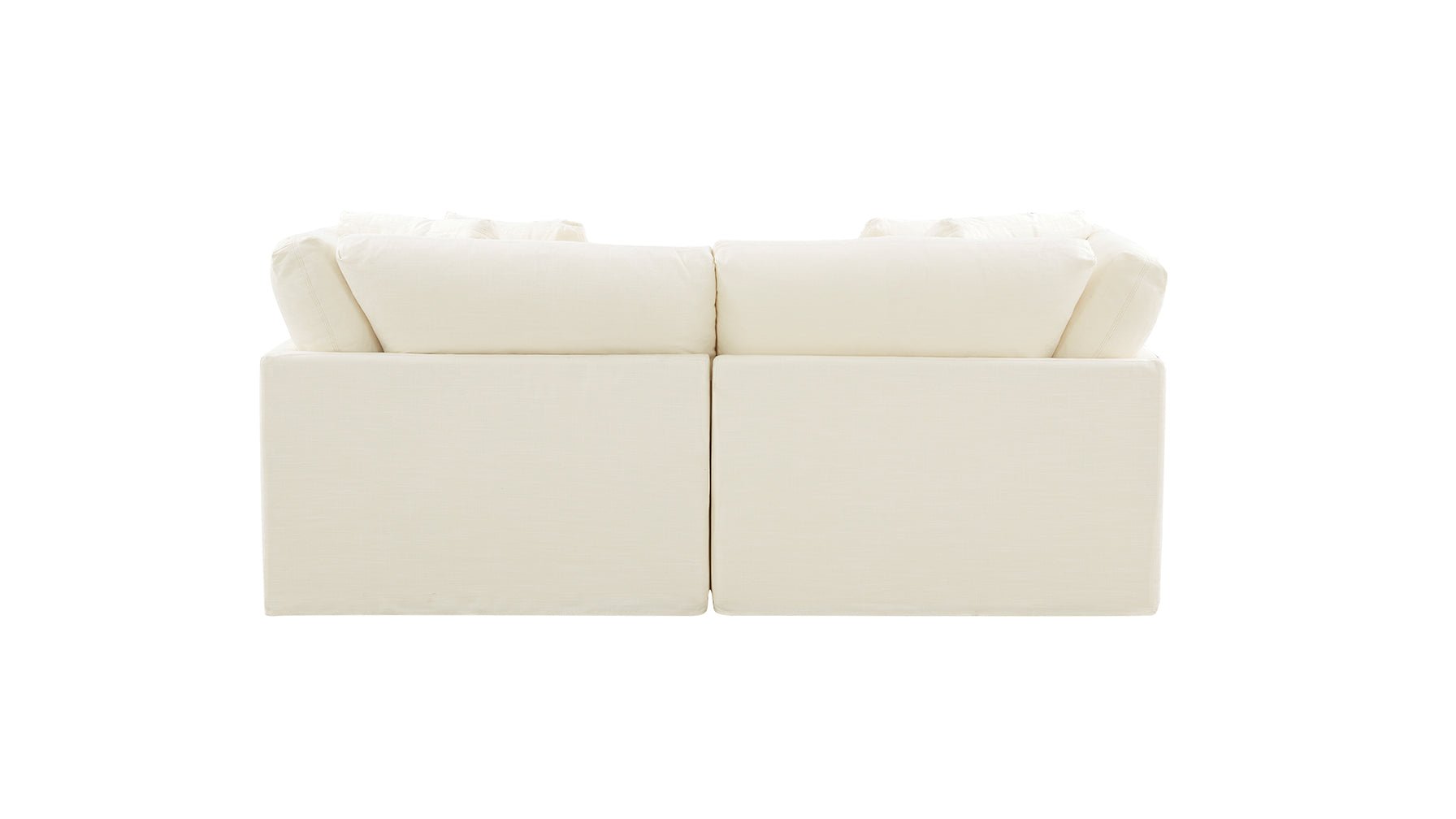 Get Together™ 3-Piece Modular Sectional, Large, Cream Linen - Image 10