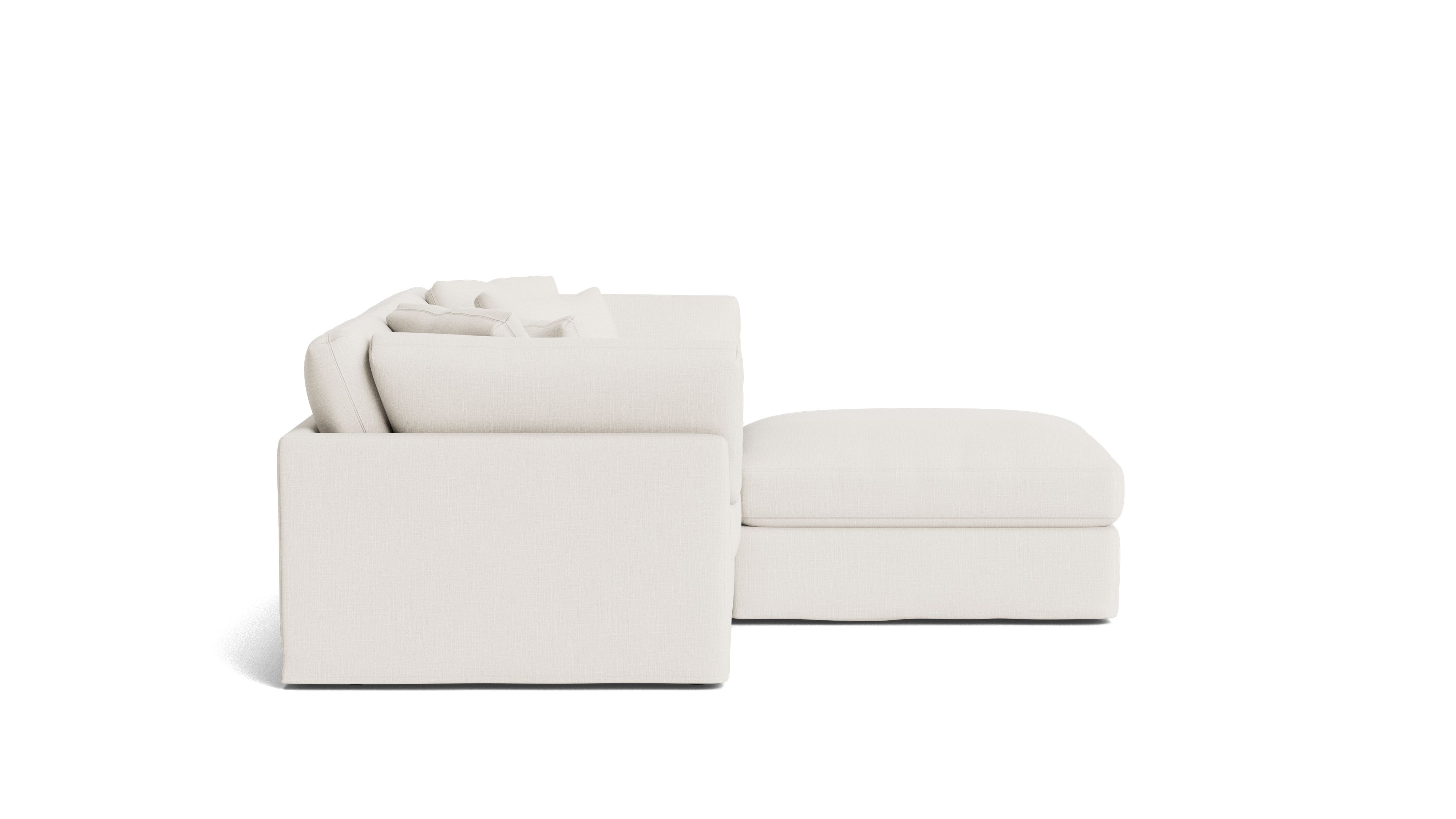 Get Together™ 3 - Piece Modular Sectional, Large, Cream Linen - Sundays Company CanadaSEC-YJ-031-018