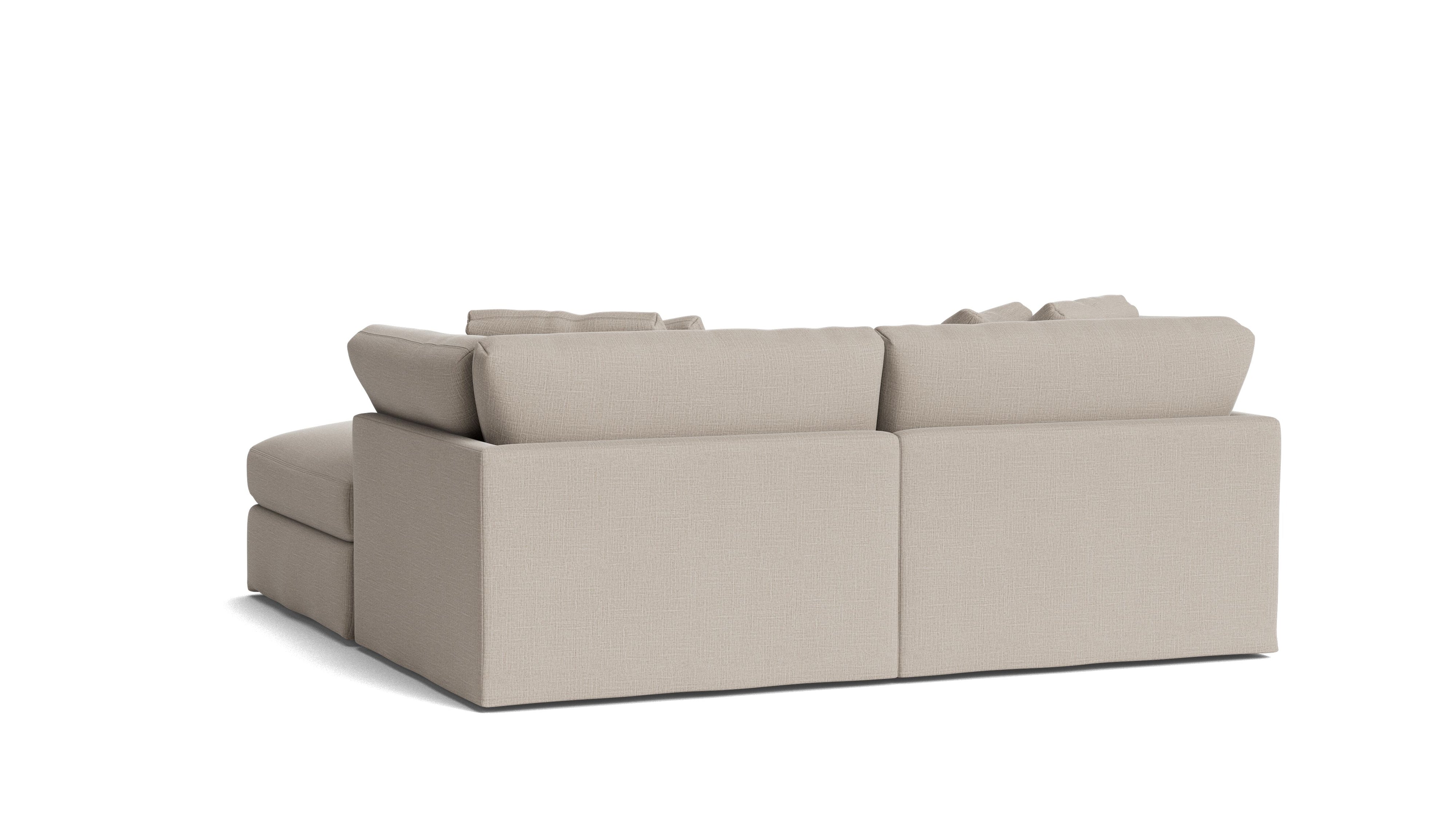 Get Together™ 3 - Piece Modular Sectional, Large, Light Pebble - Sundays Company CanadaSEC-YJ-031-029