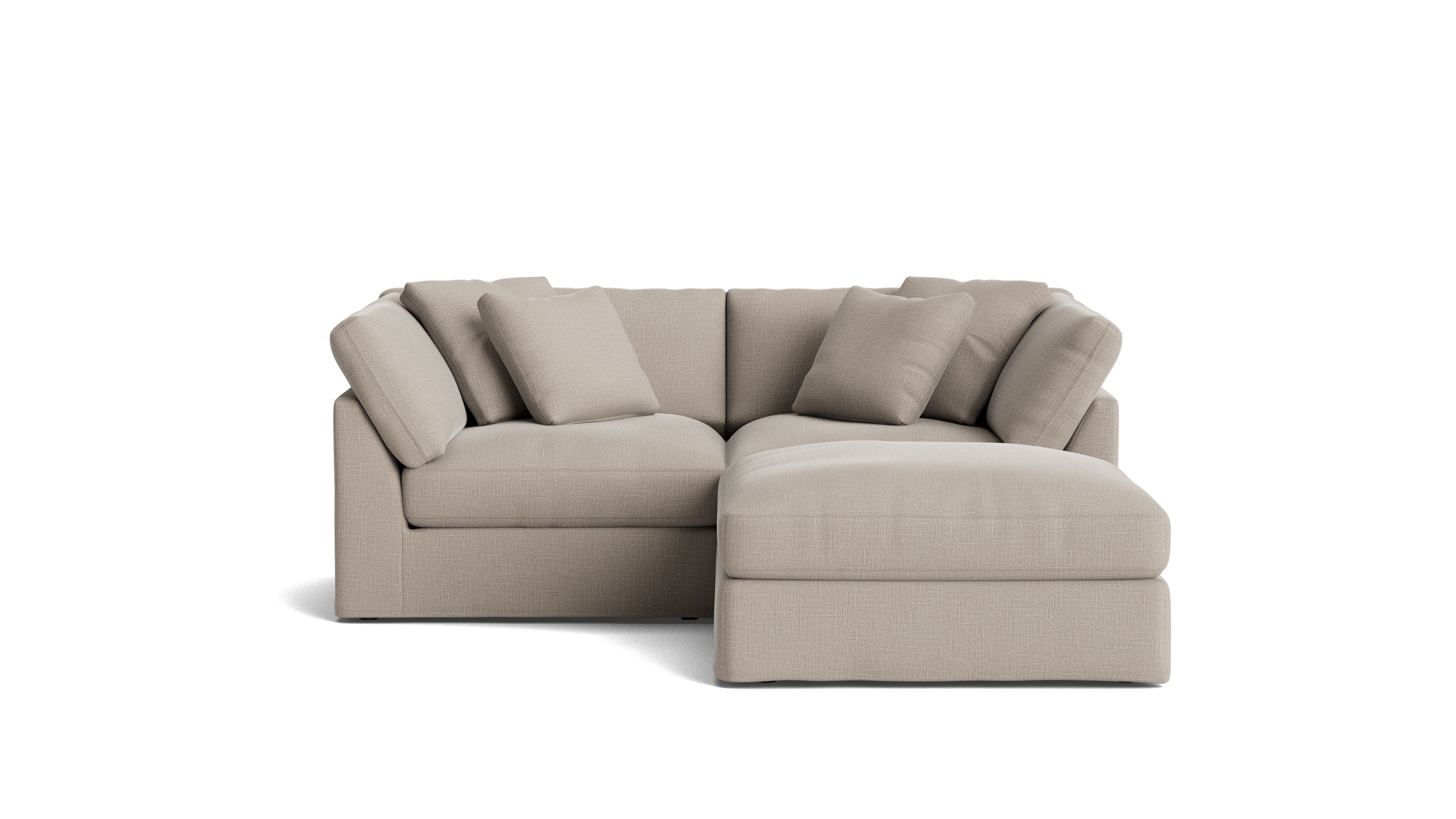 Get Together™ 3 - Piece Modular Sectional, Large, Light Pebble - Sundays Company CanadaSEC-YJ-031-029