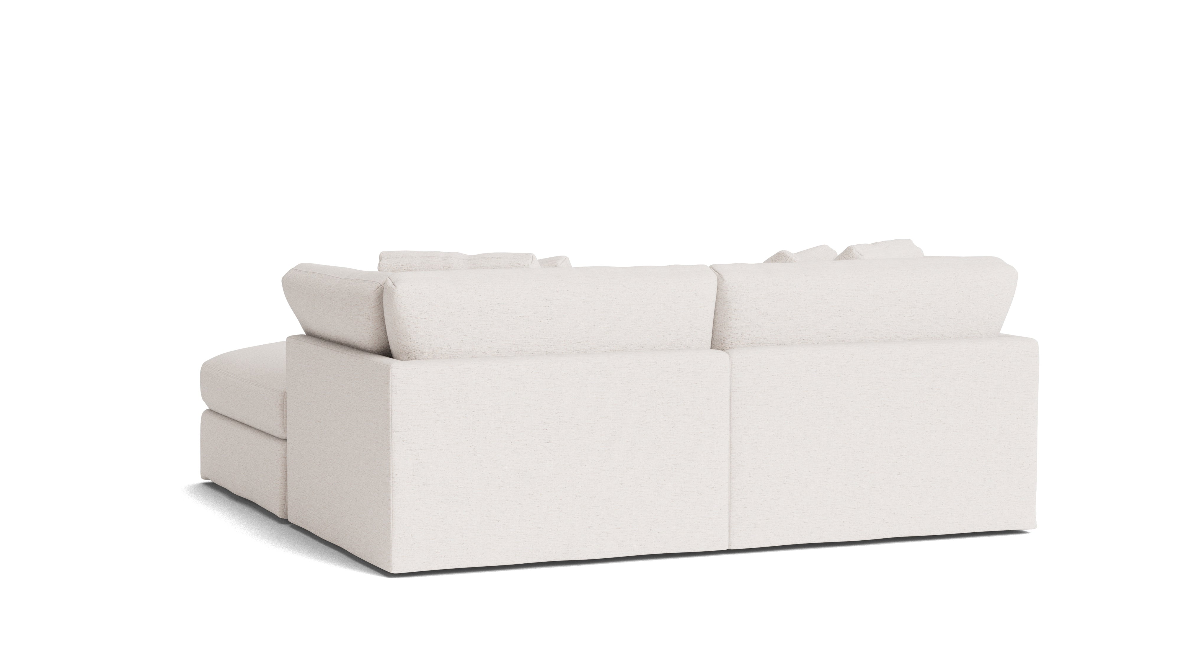 Get Together™ 3-Piece Modular Sectional, Large, Nomad Snow