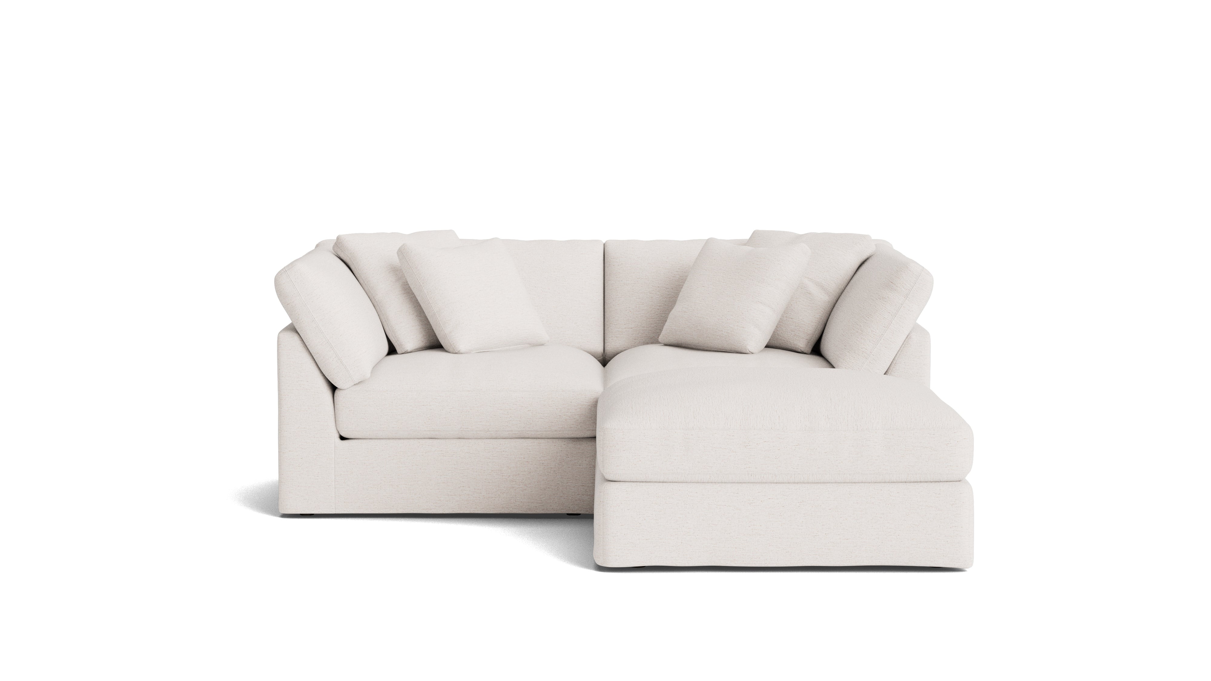 Get Together™ 3-Piece Modular Sectional, Large, Nomad Snow