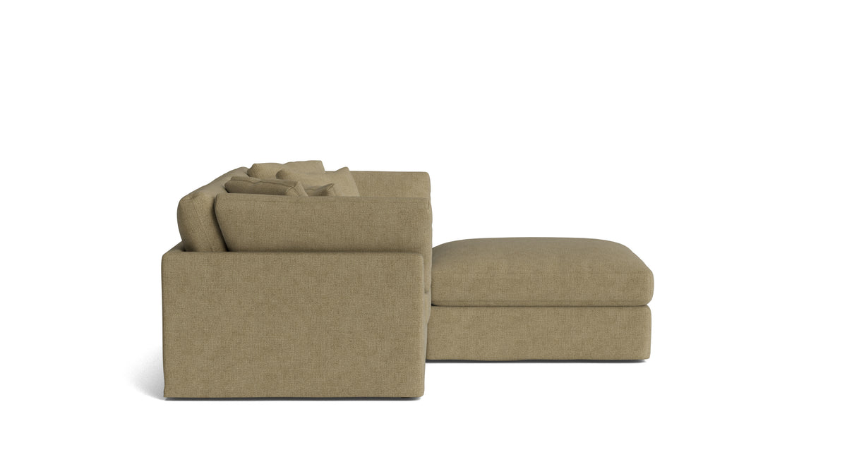 Get Together™ 3-Piece Modular Sectional, Large, Olive — alternate view