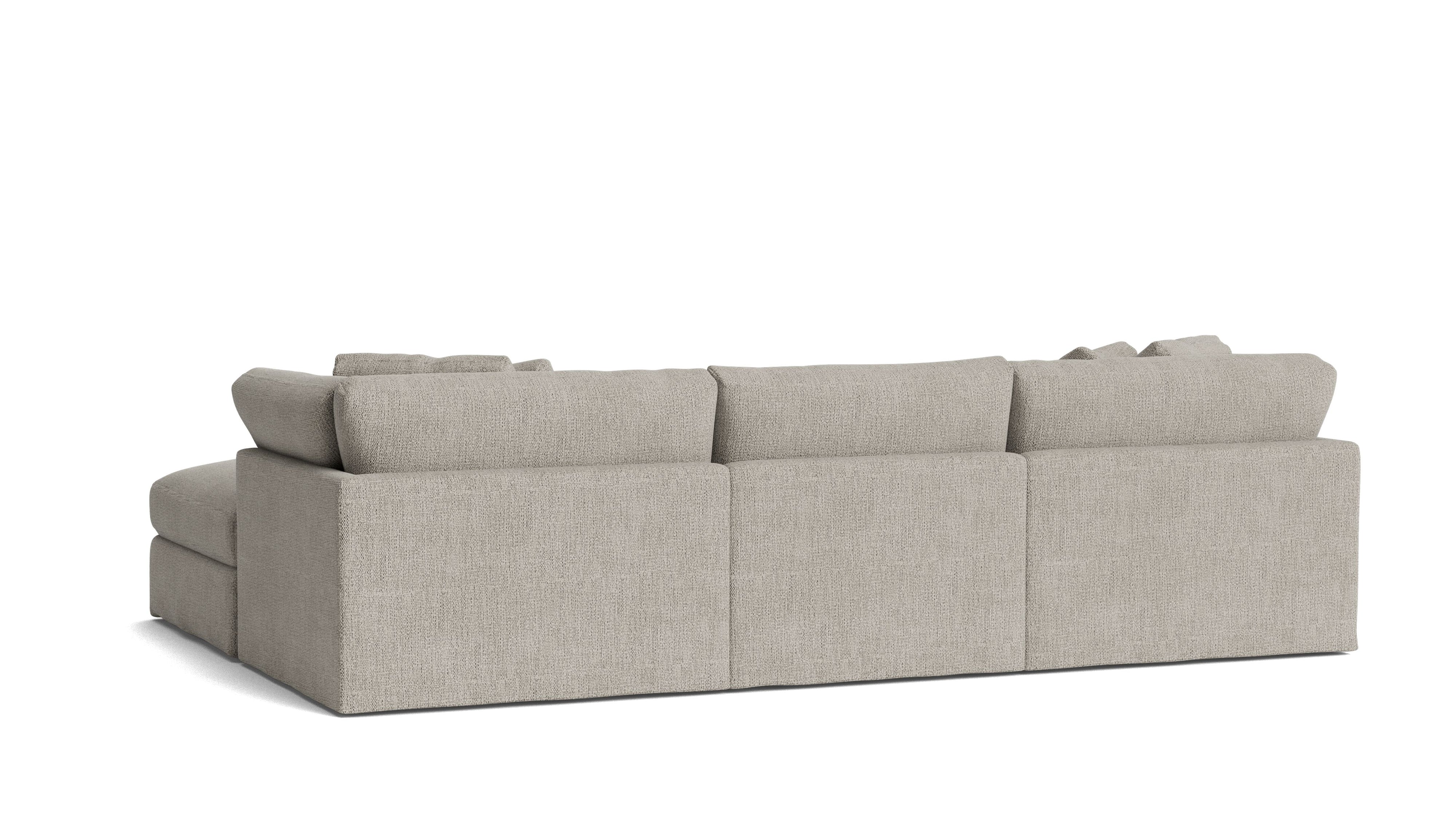 Get Together™ 4 - Piece Modular Sectional, Large, Oatmeal - Sundays Company CanadaSEC-YJ-032-007