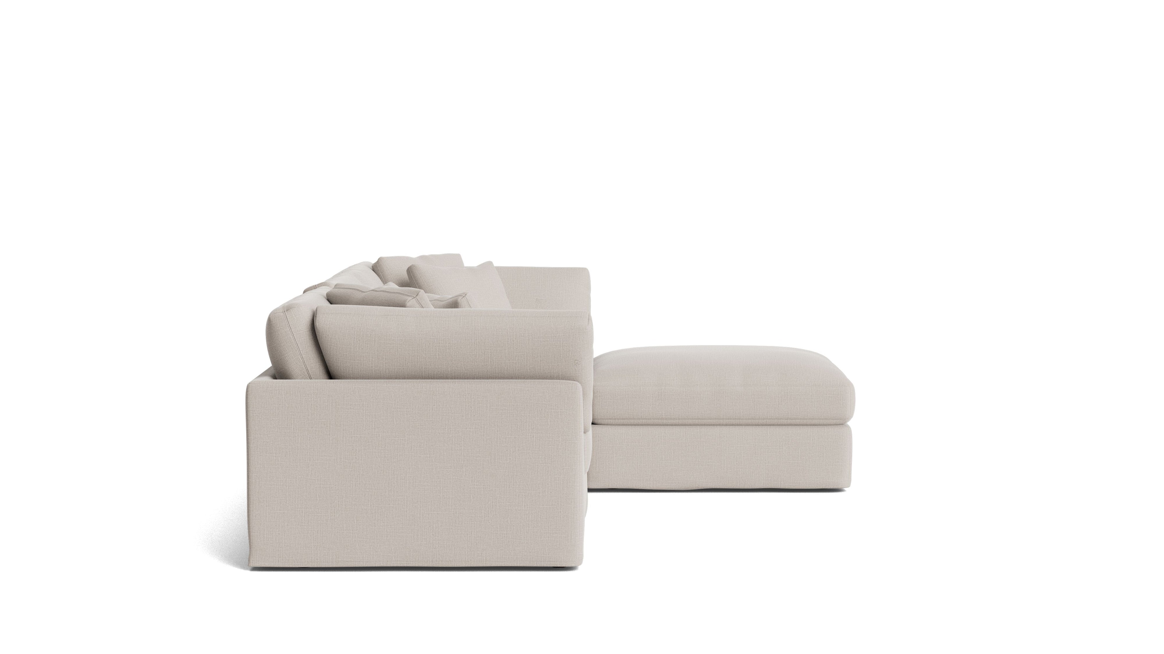 Get Together™ 4 - Piece Modular Sectional, Large, Clay - Sundays Company CanadaSEC-YJ-032-015