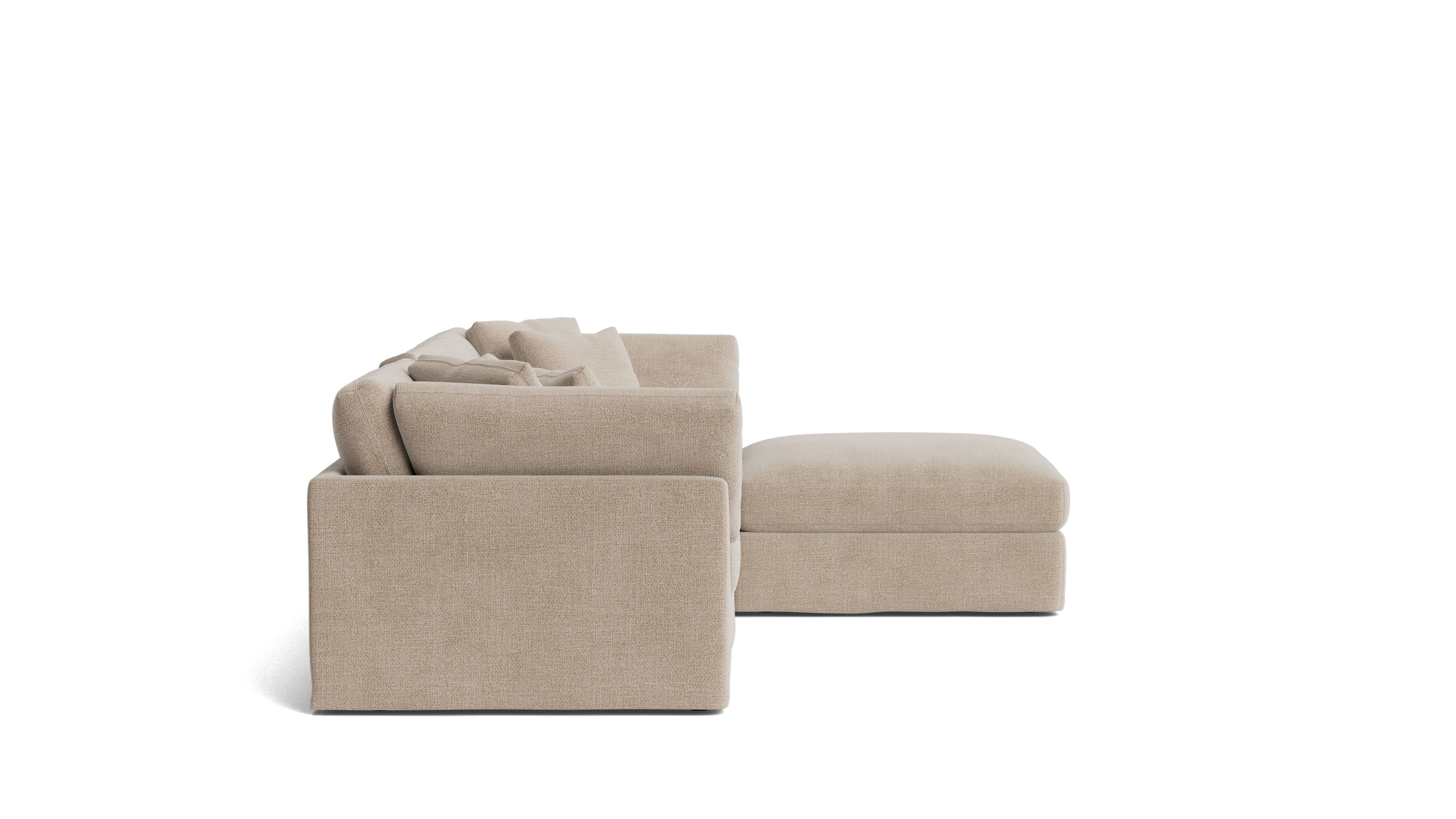 Get Together™ 4 - Piece Modular Sectional, Large, Champagne - Sundays Company CanadaSEC-YJ-032-041