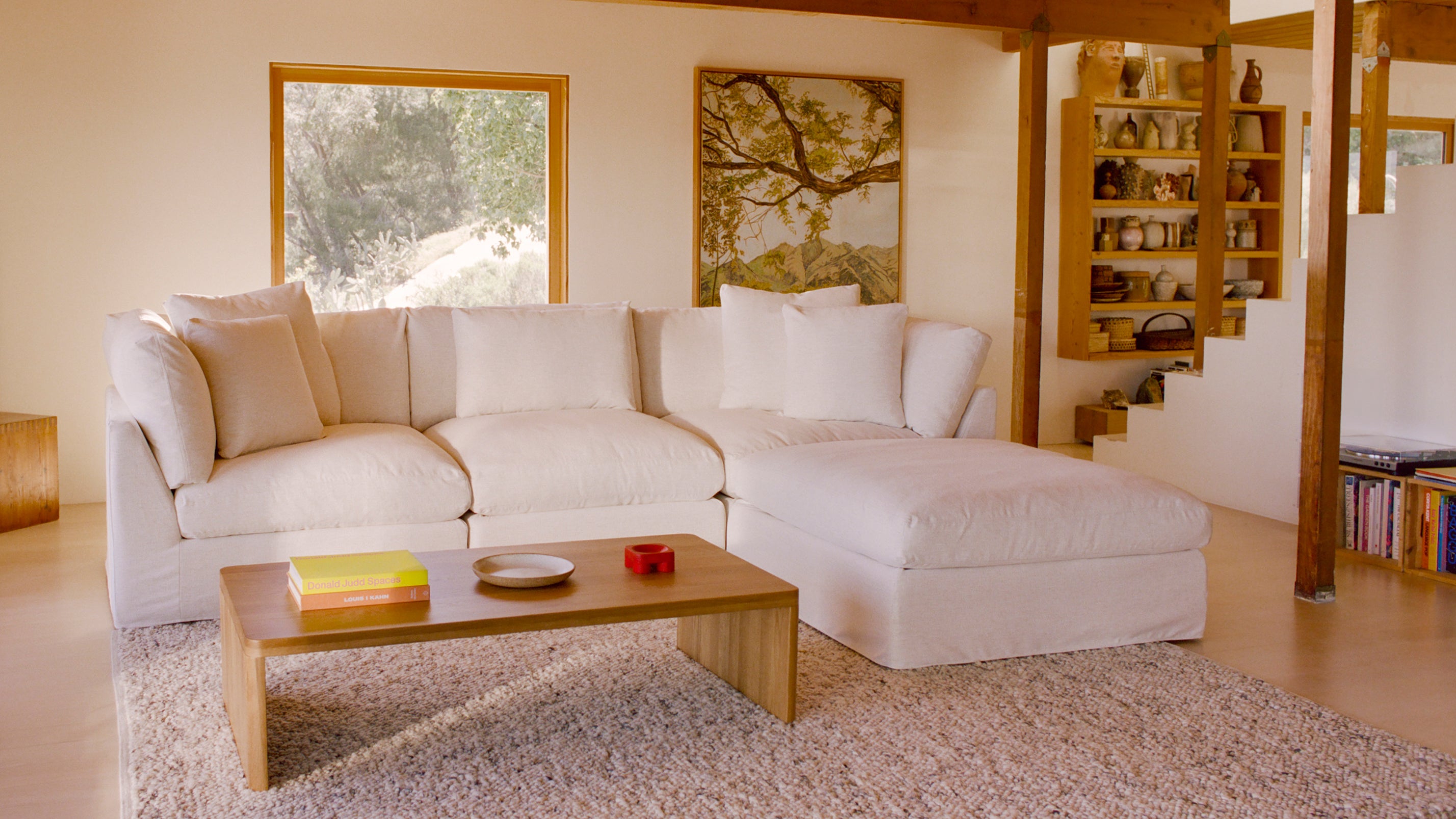 Get Together™ 4-Piece Modular Sectional, Large, Nomad Snow