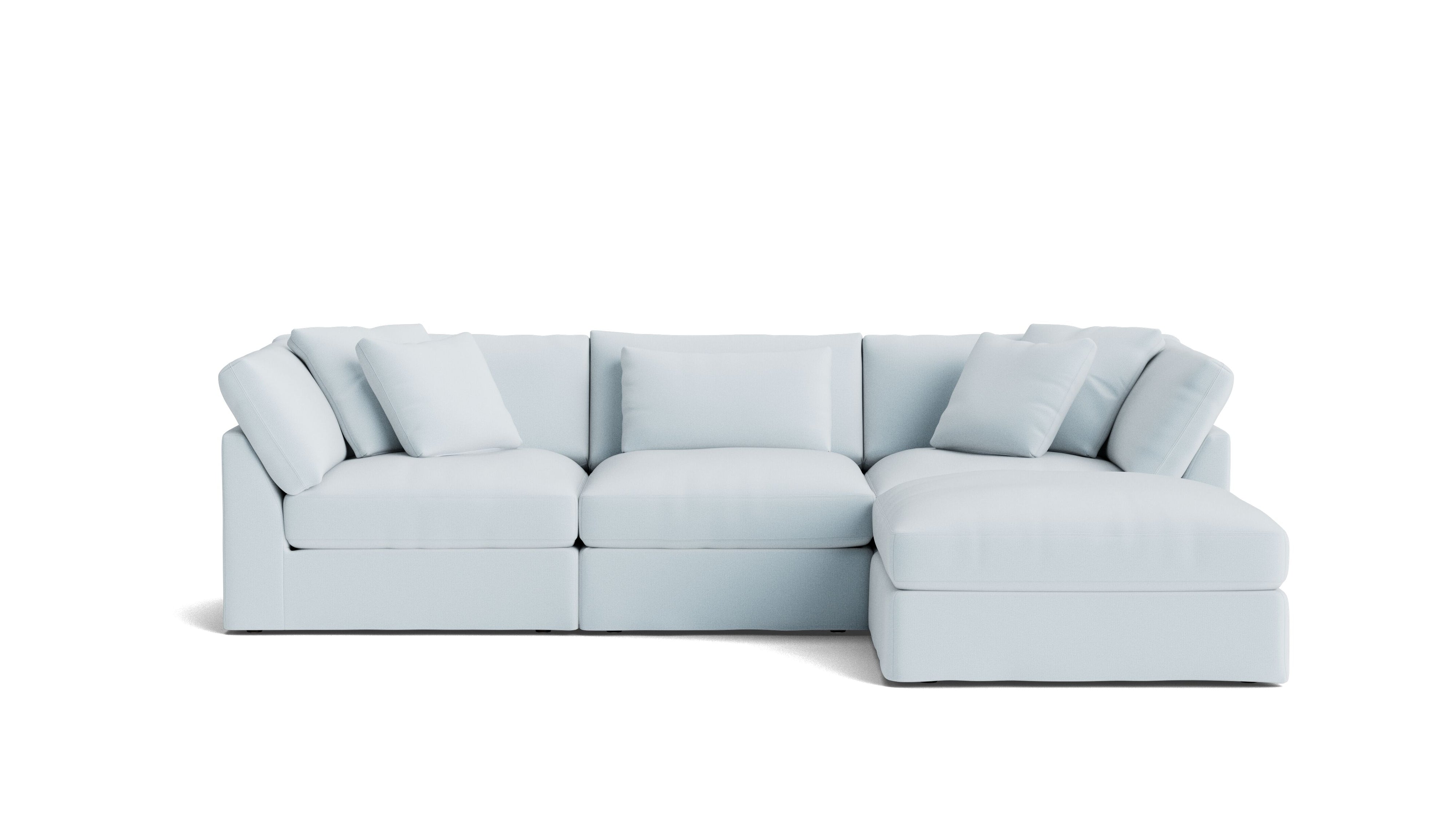 Get Together™ 4-Piece Modular Sectional, Large, Cove