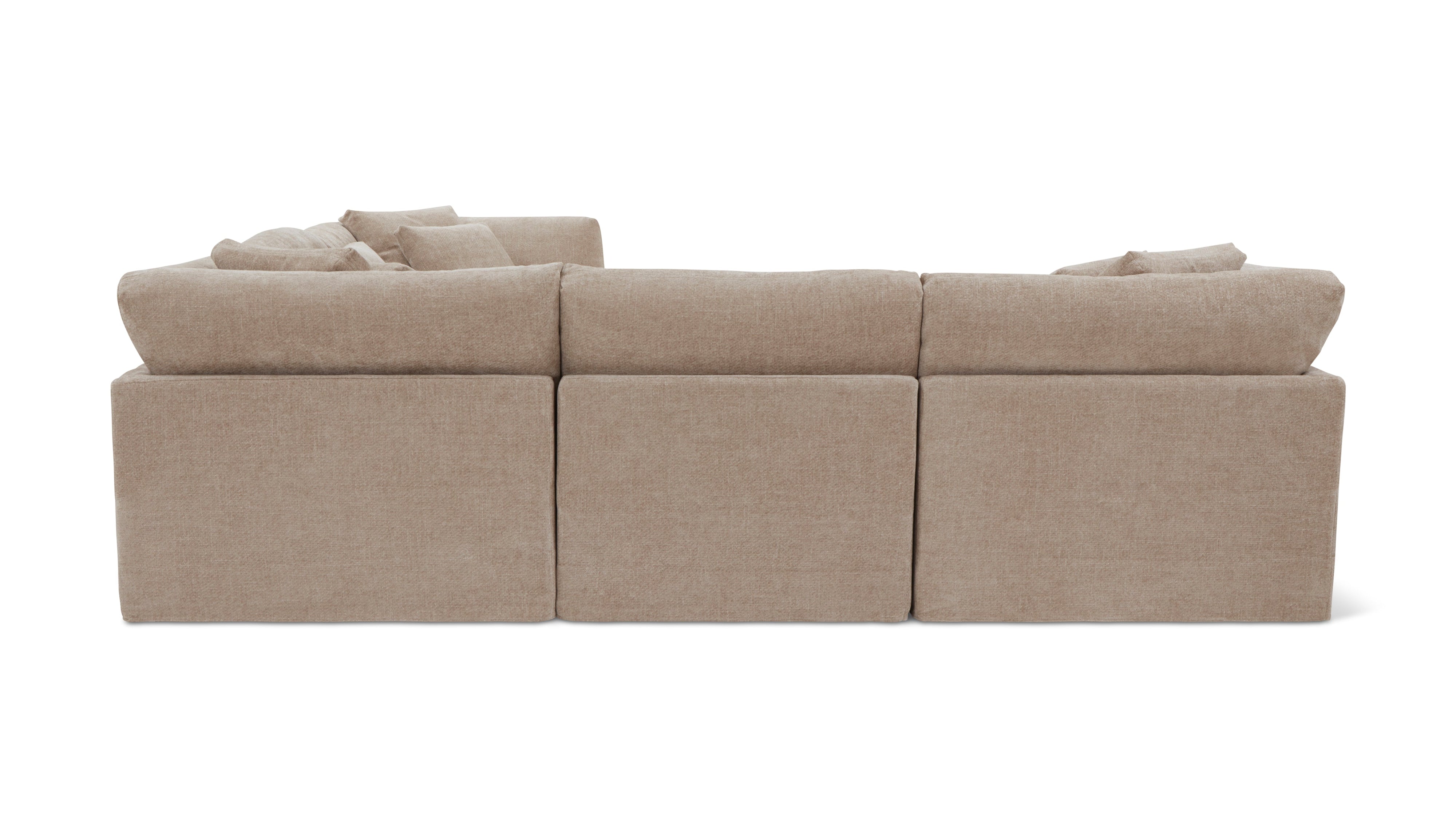 Get Together™ 5-Piece Modular Sectional Closed, Large, Champagne - Image 12