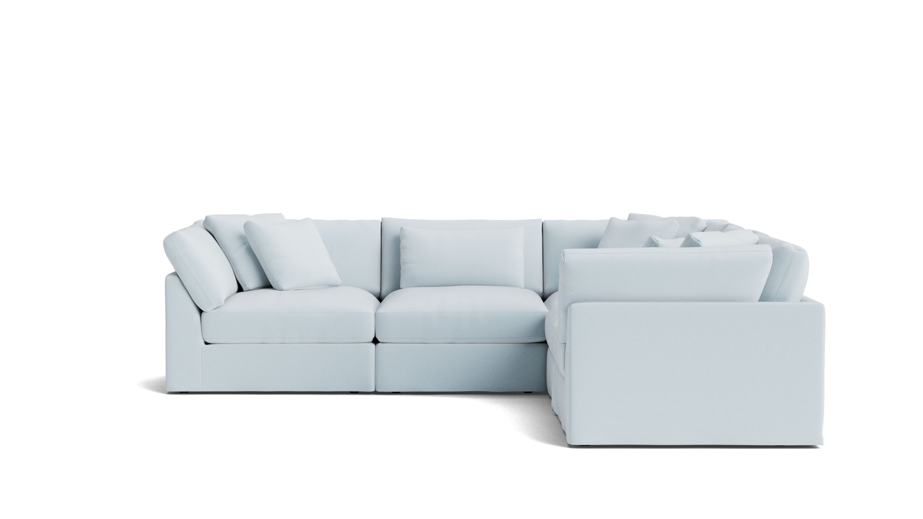 Get Together™ 5-Piece Modular Sectional Closed, Large, Cove_image