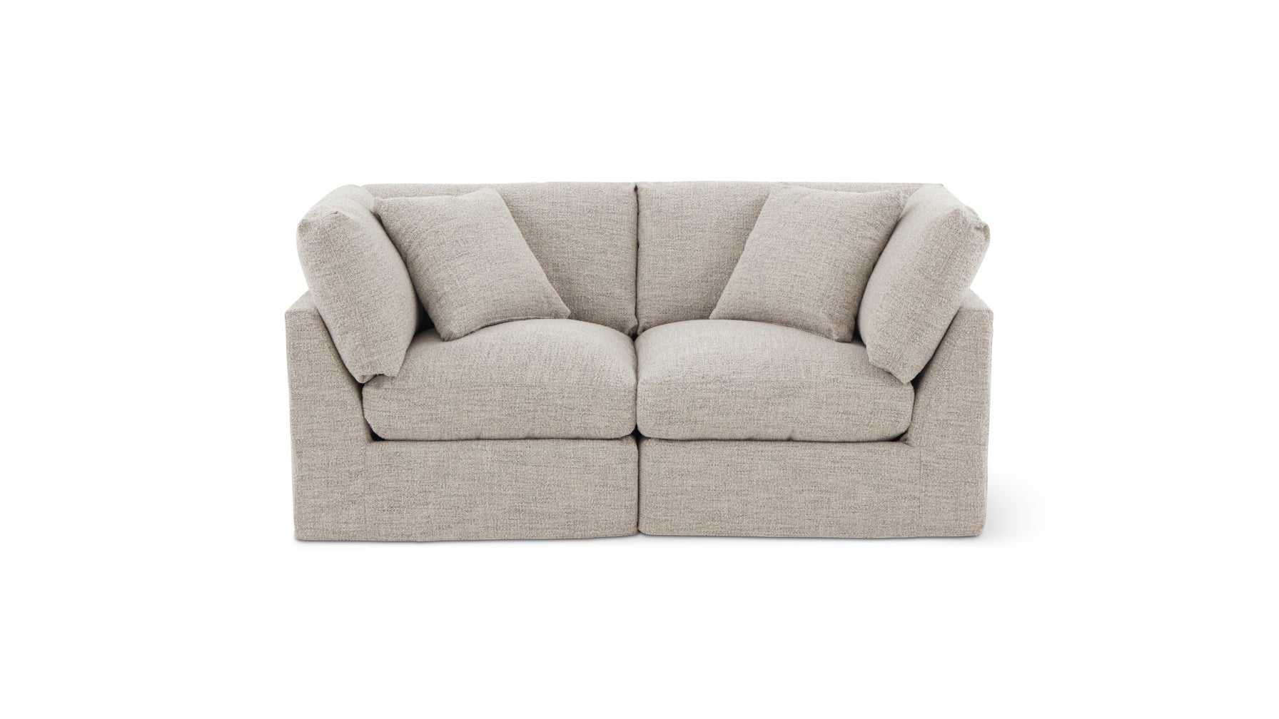 Get Together™ 2-Piece Modular Sofa, Standard, Oatmeal_image