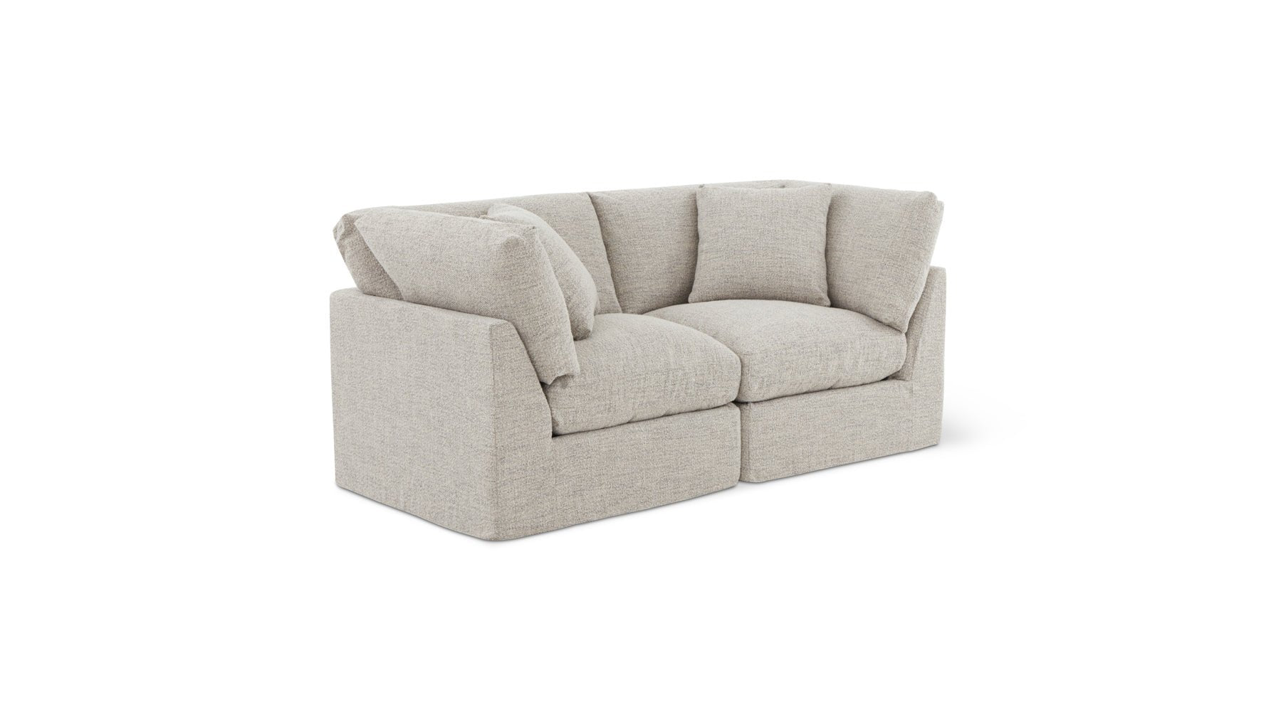 Get Together™ 2-Piece Modular Sofa, Standard, Oatmeal - Image 10