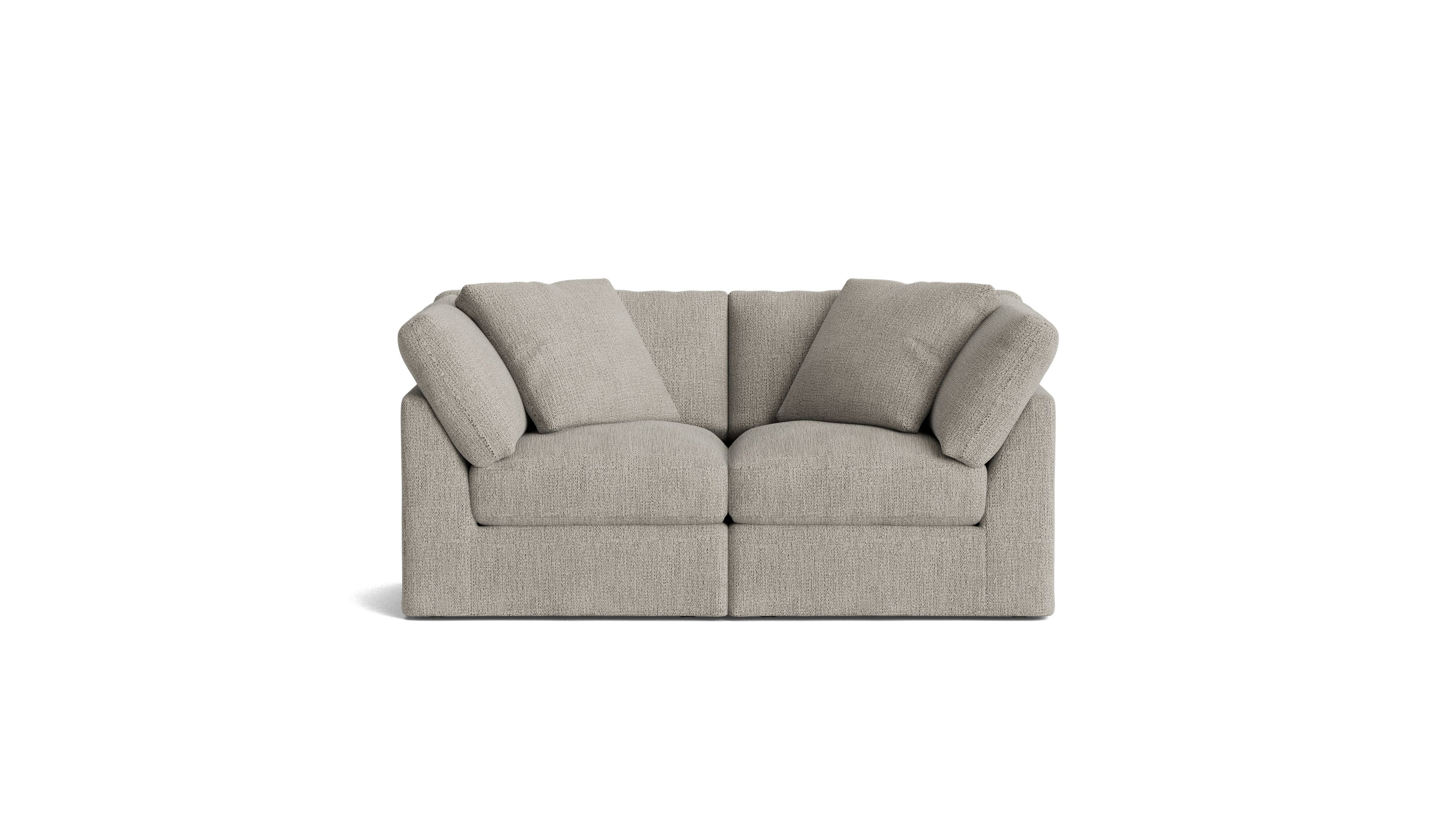 Get Together™ 2 - Piece Modular Sofa, Standard, Oatmeal - Sundays Company CanadaSEC-YJ-034-007