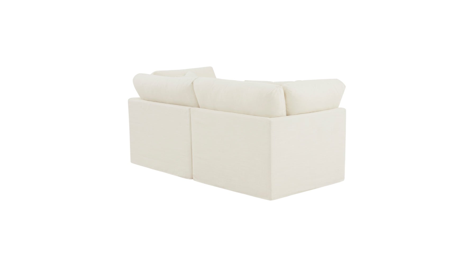 Get Together™ 2-Piece Modular Sofa, Standard, Cream Linen - Image 7