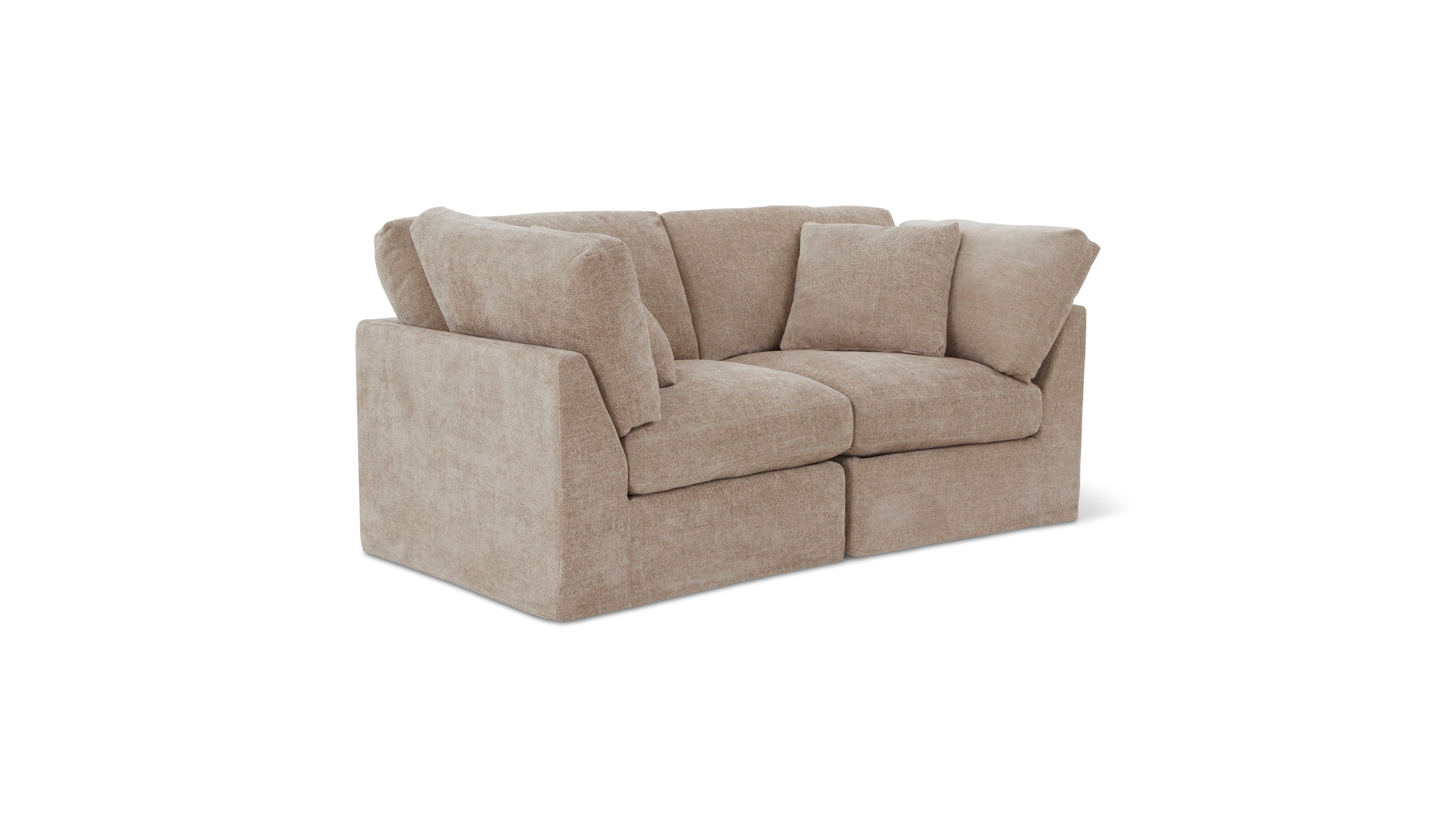 Get Together™ 2-Piece Modular Sofa, Standard, Champagne - Image 11