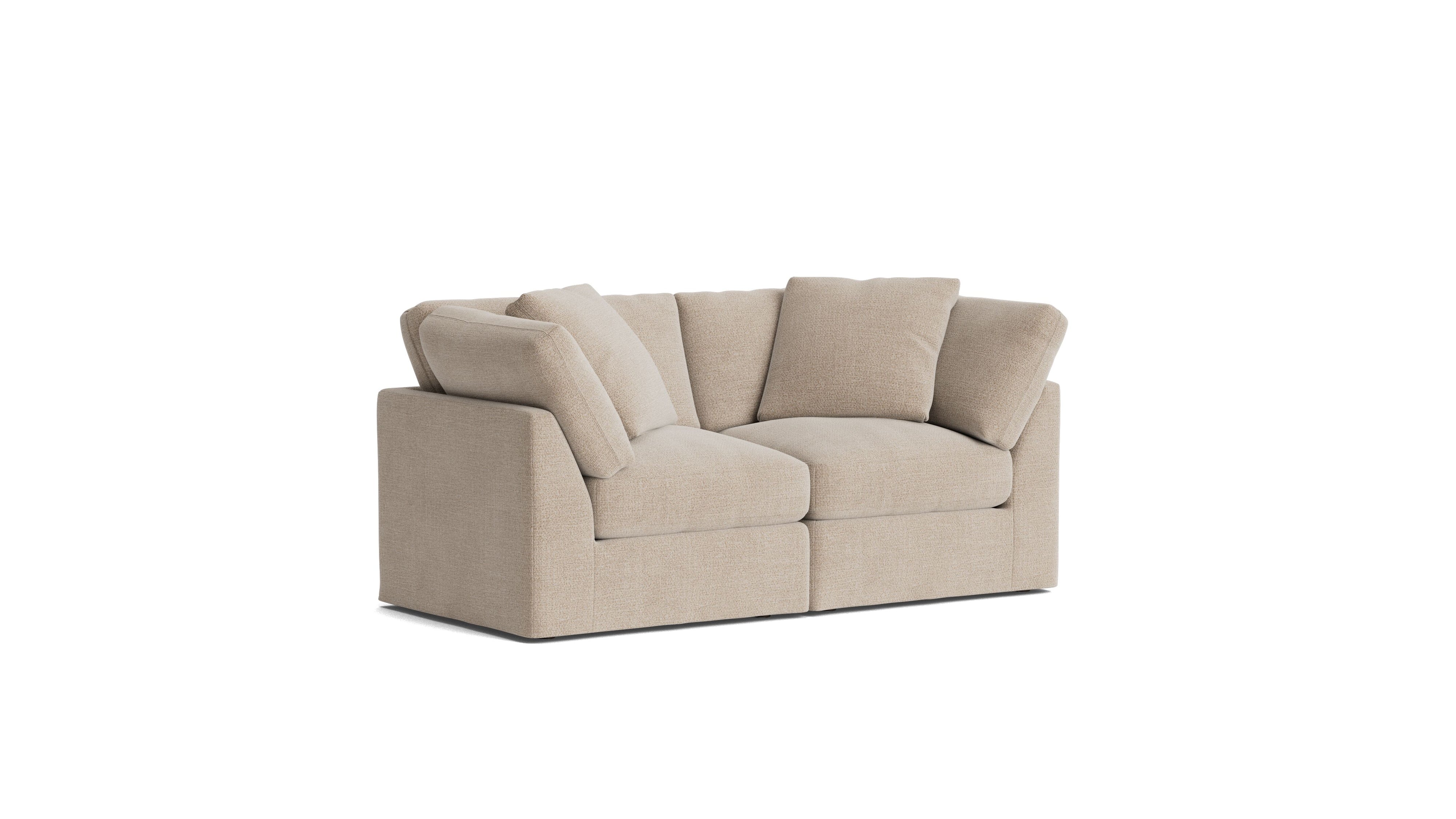 Get Together™ 2 - Piece Modular Sofa, Standard, Champagne - Sundays Company CanadaSEC-YJ-034-041
