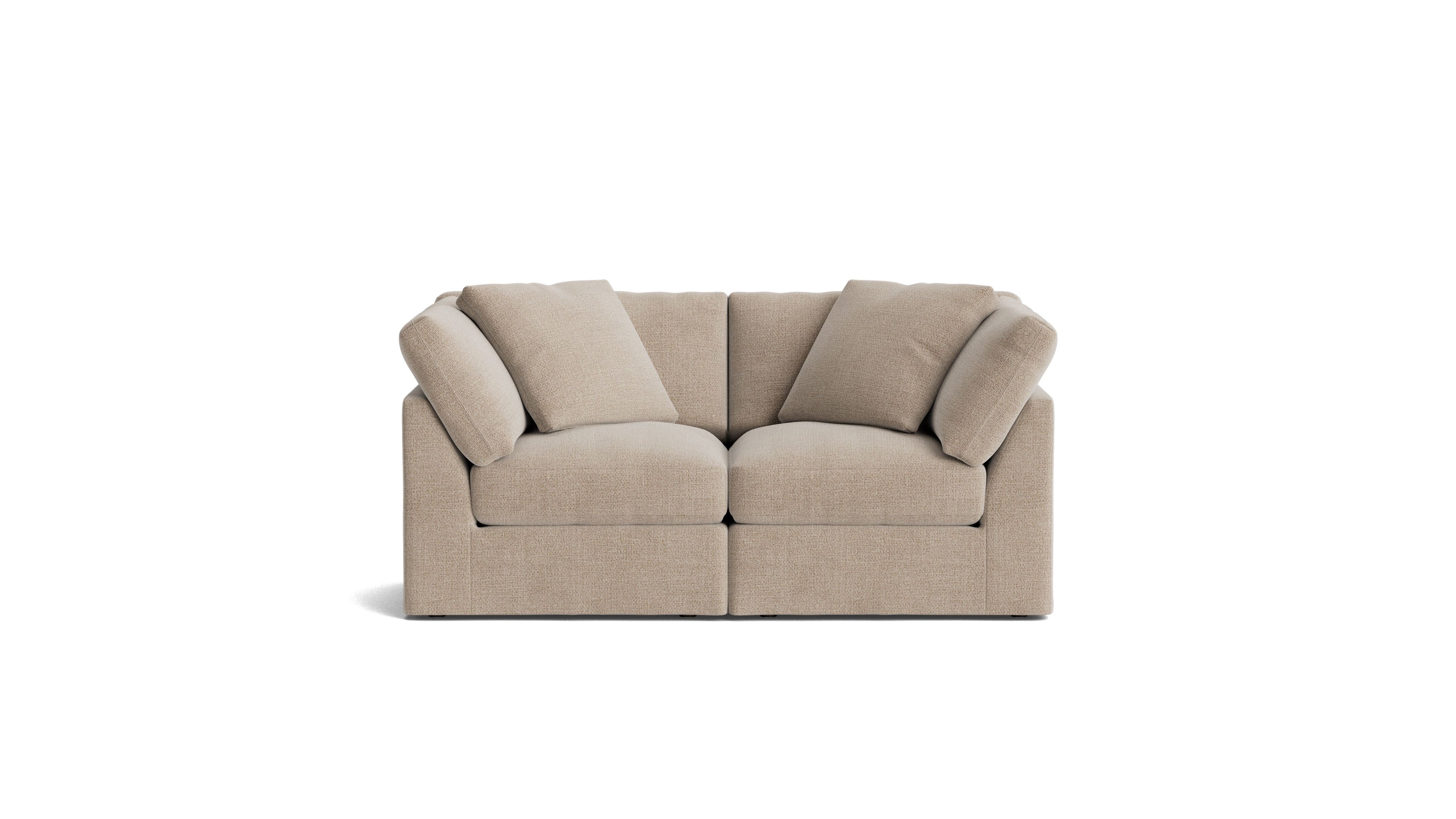 Get Together™ 2 - Piece Modular Sofa, Standard, Champagne - Sundays Company CanadaSEC-YJ-034-041