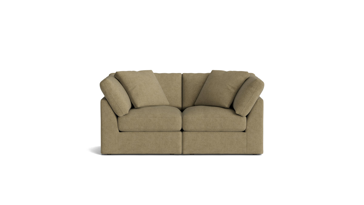 Get Together™ 2-Piece Modular Sofa, Standard, Olive