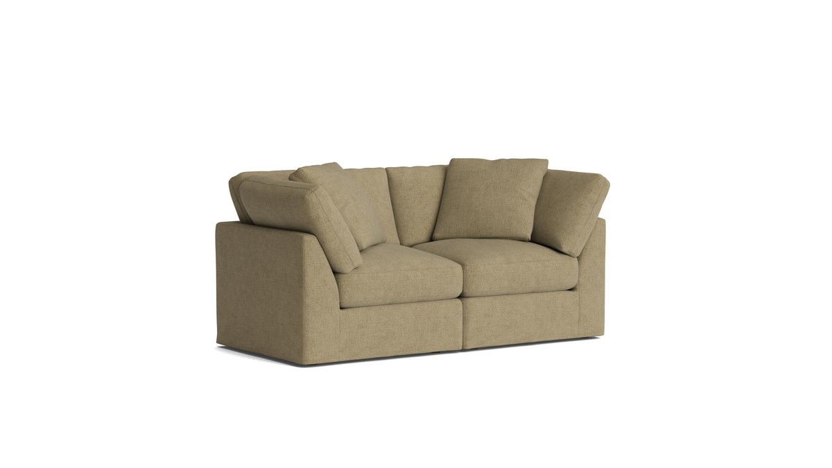 Get Together™ 2-Piece Modular Sofa, Standard, Olive — alternate view