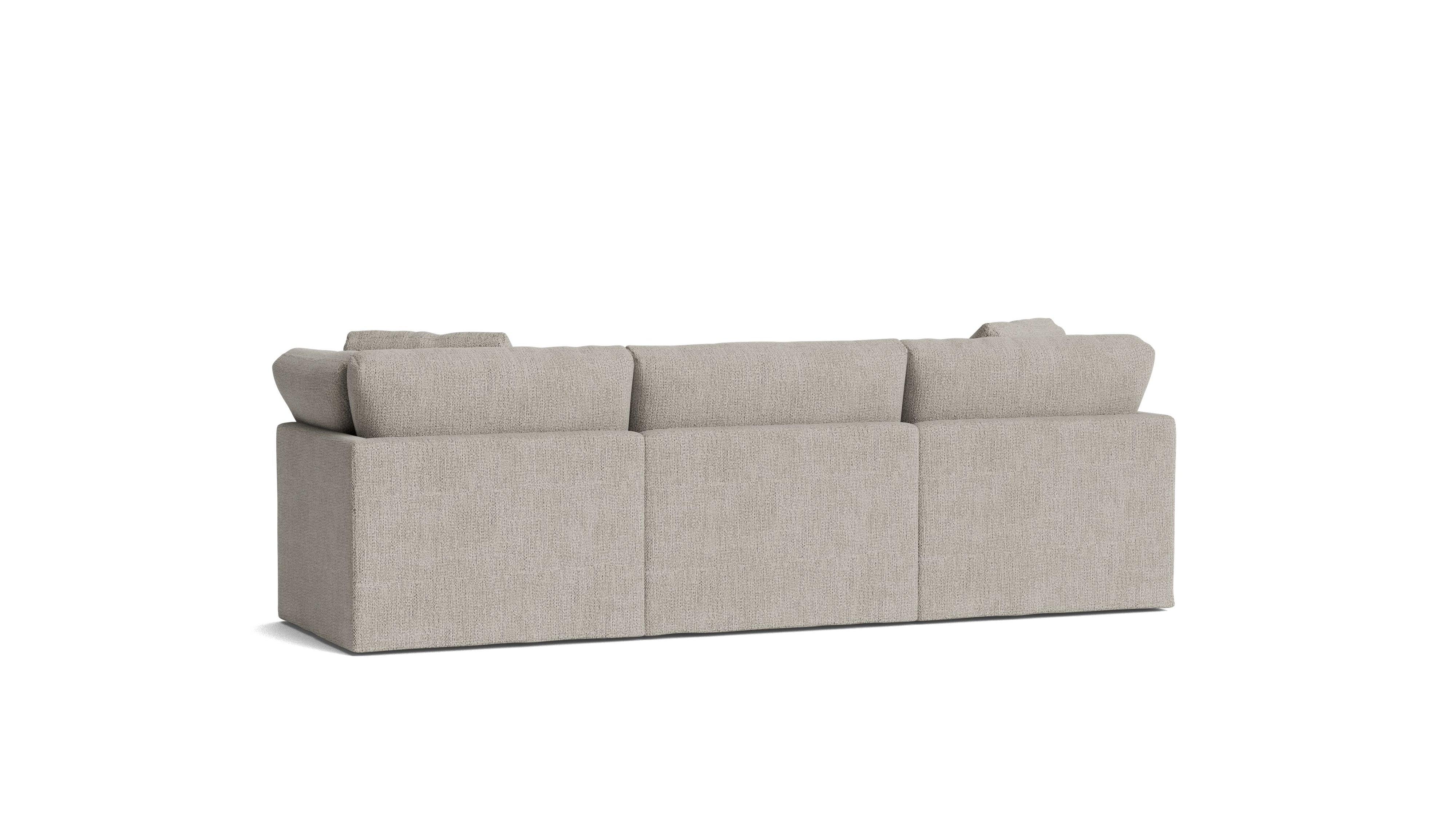 Get Together™ 3 - Piece Modular Sofa, Standard, Oatmeal - Sundays Company CanadaSEC-YJ-035-007