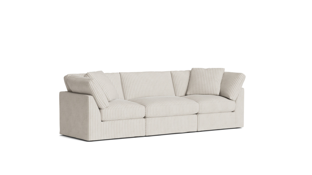 Get Together™ 3-Piece Modular Sofa, Standard, Newport Stripe — alternate view